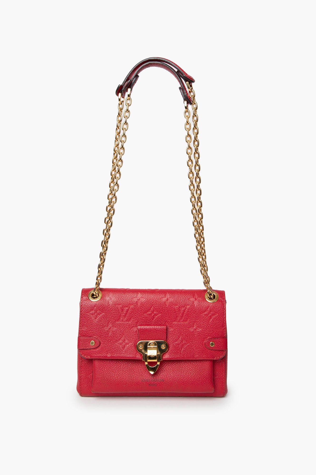 Louis Vuitton Red Monogram Vavin BB
