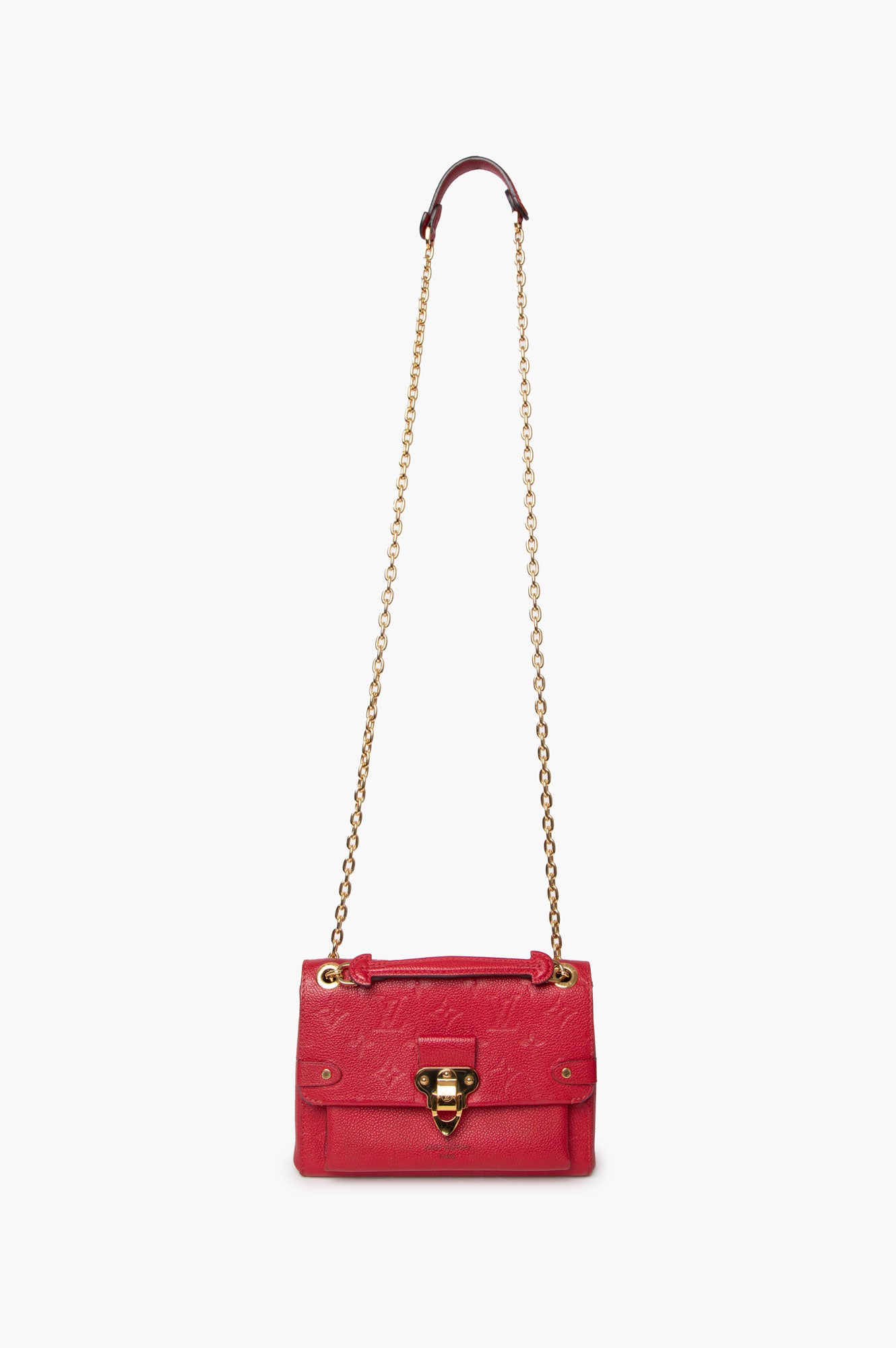 Louis Vuitton Red Monogram Vavin BB