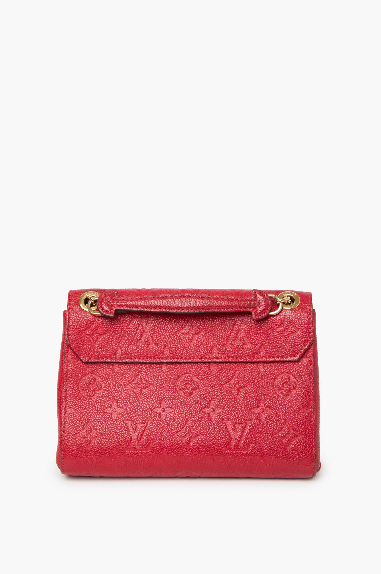 Louis Vuitton Red Monogram Vavin BB