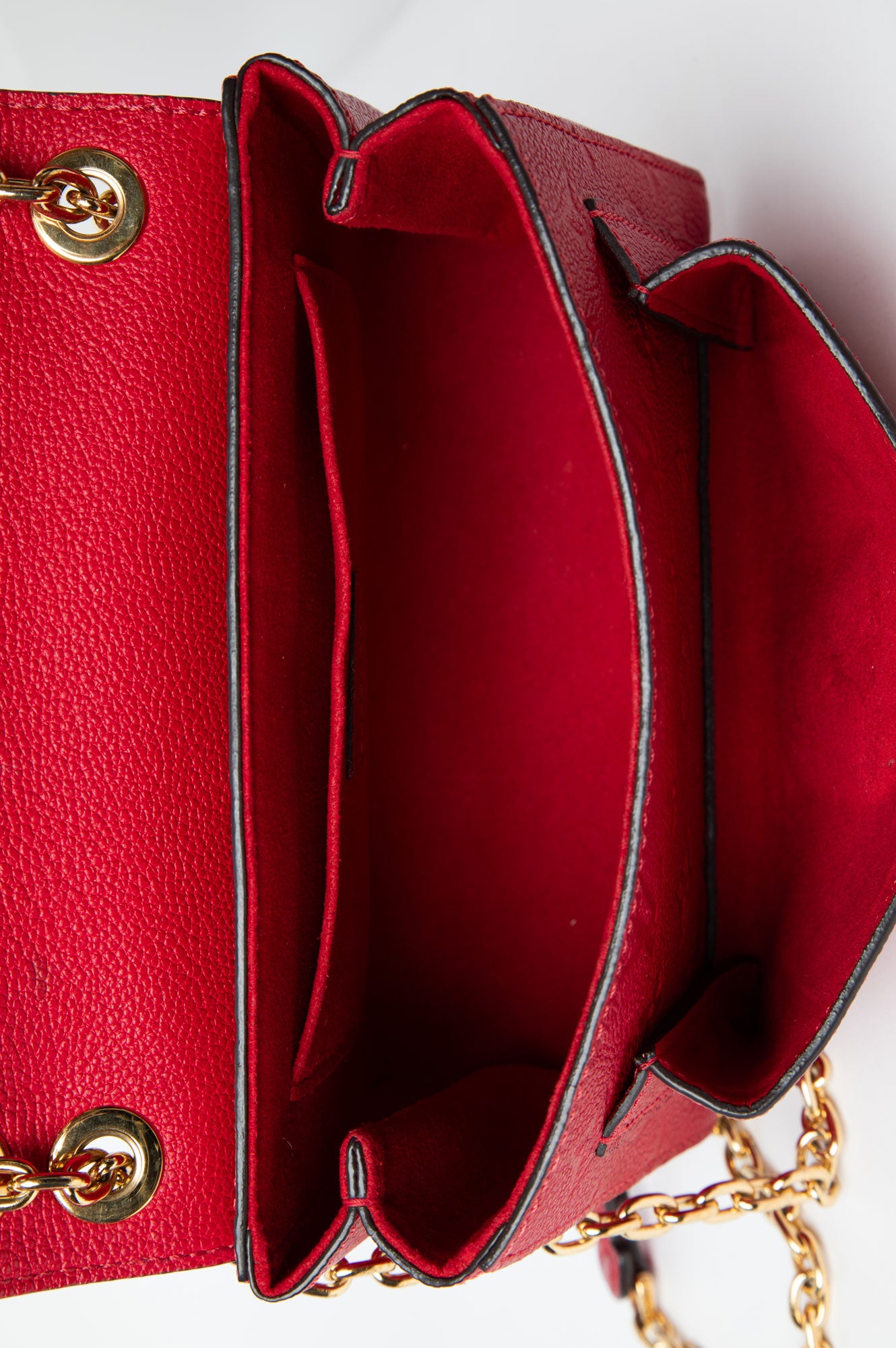 Louis Vuitton Red Monogram Vavin BB