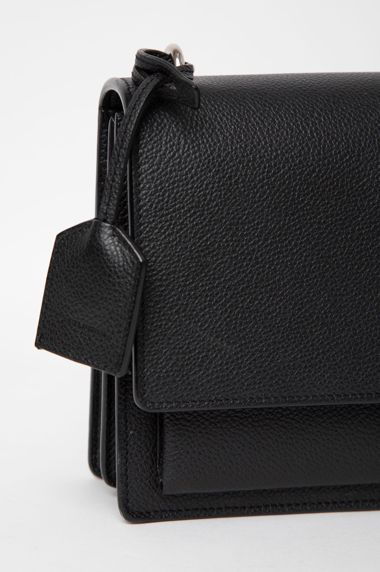 Saint Laurent Black Medium Sunset Bag