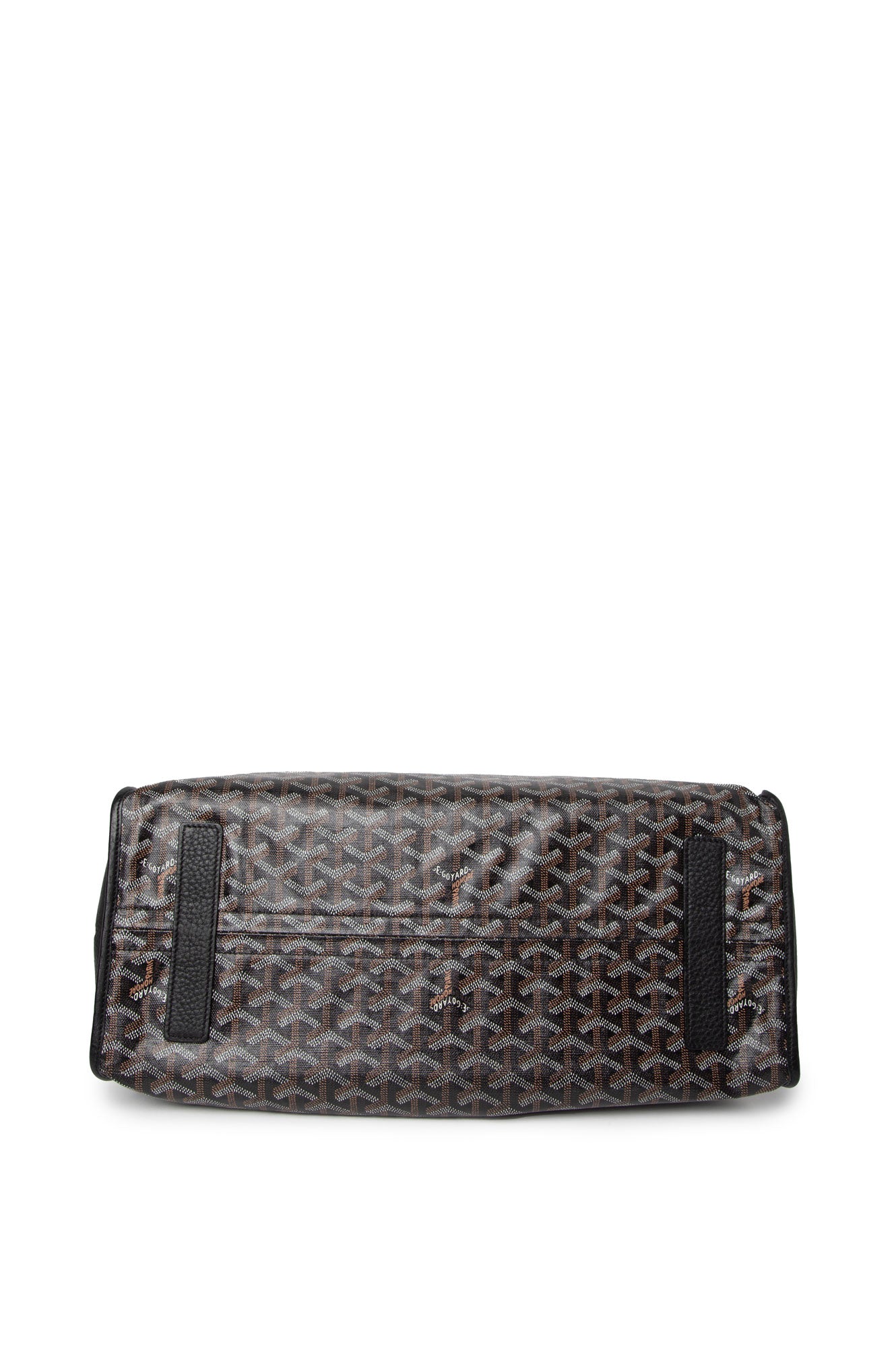 Goyard Black Goyardine Sac Hardy PM Tote Bag
