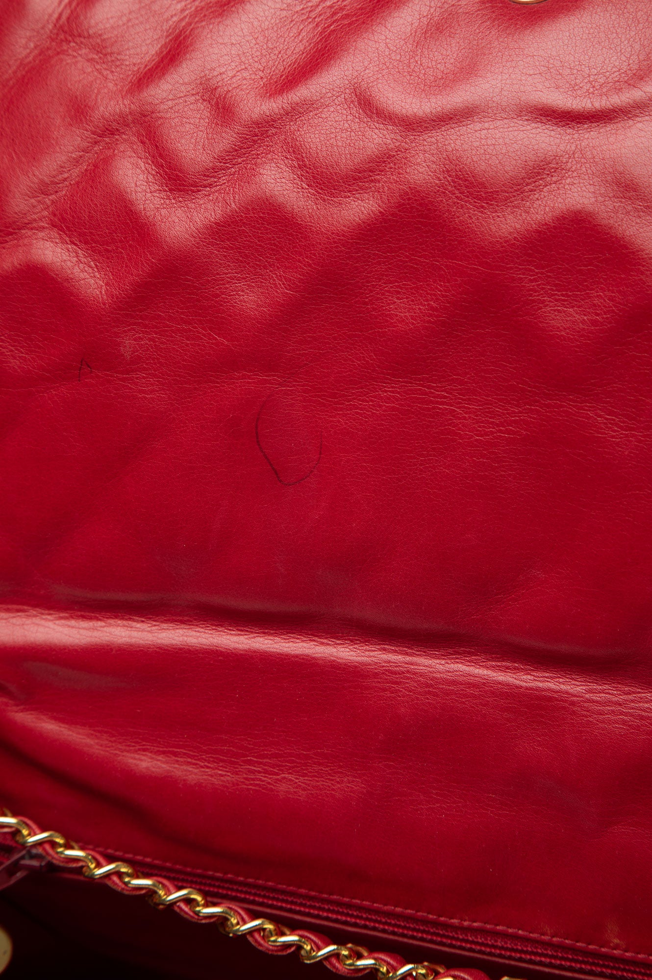 Chanel Vintage Red Classic 3 Way Flap Bag