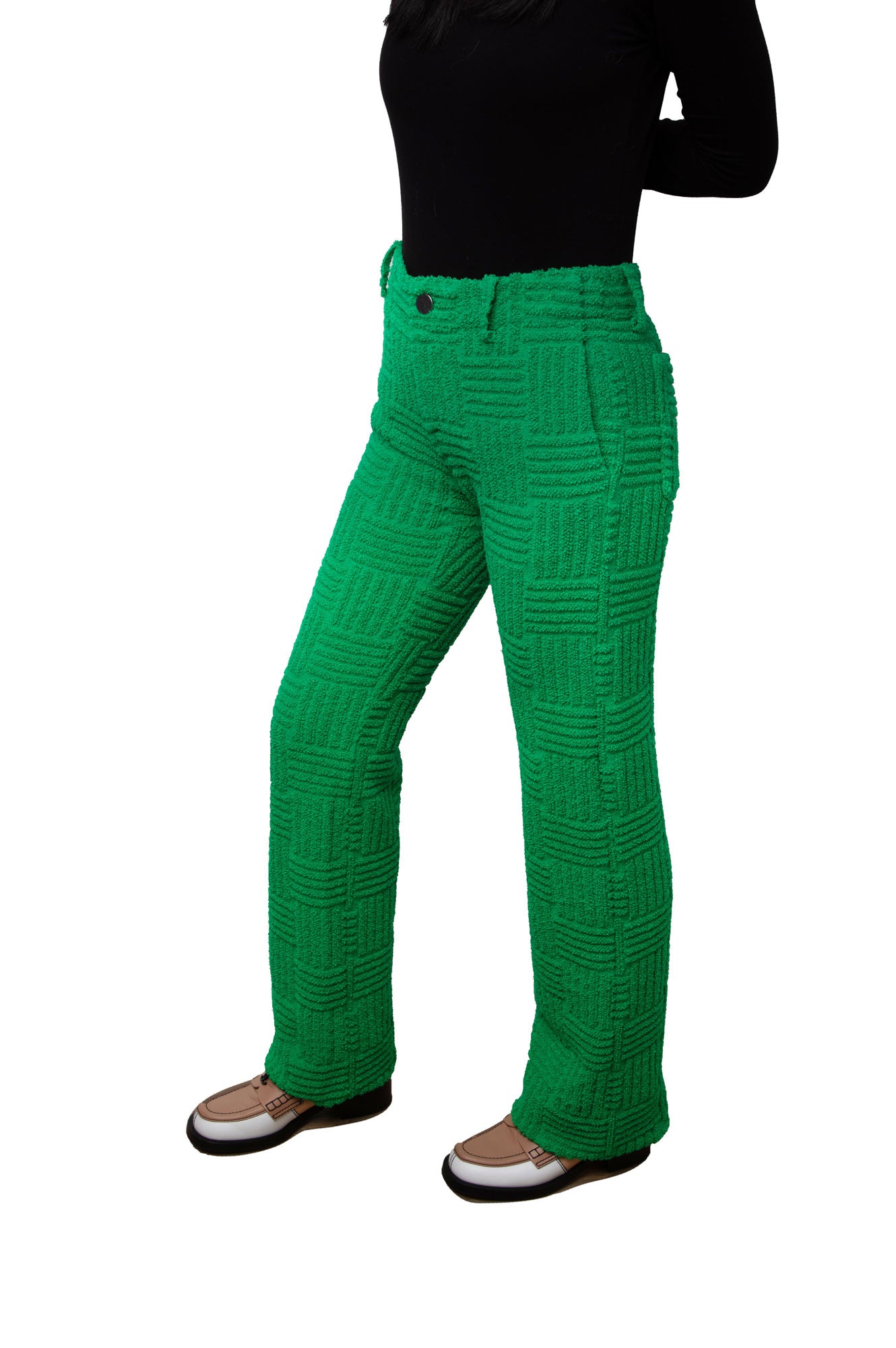 Bottega Veneta Green Pants Size 36