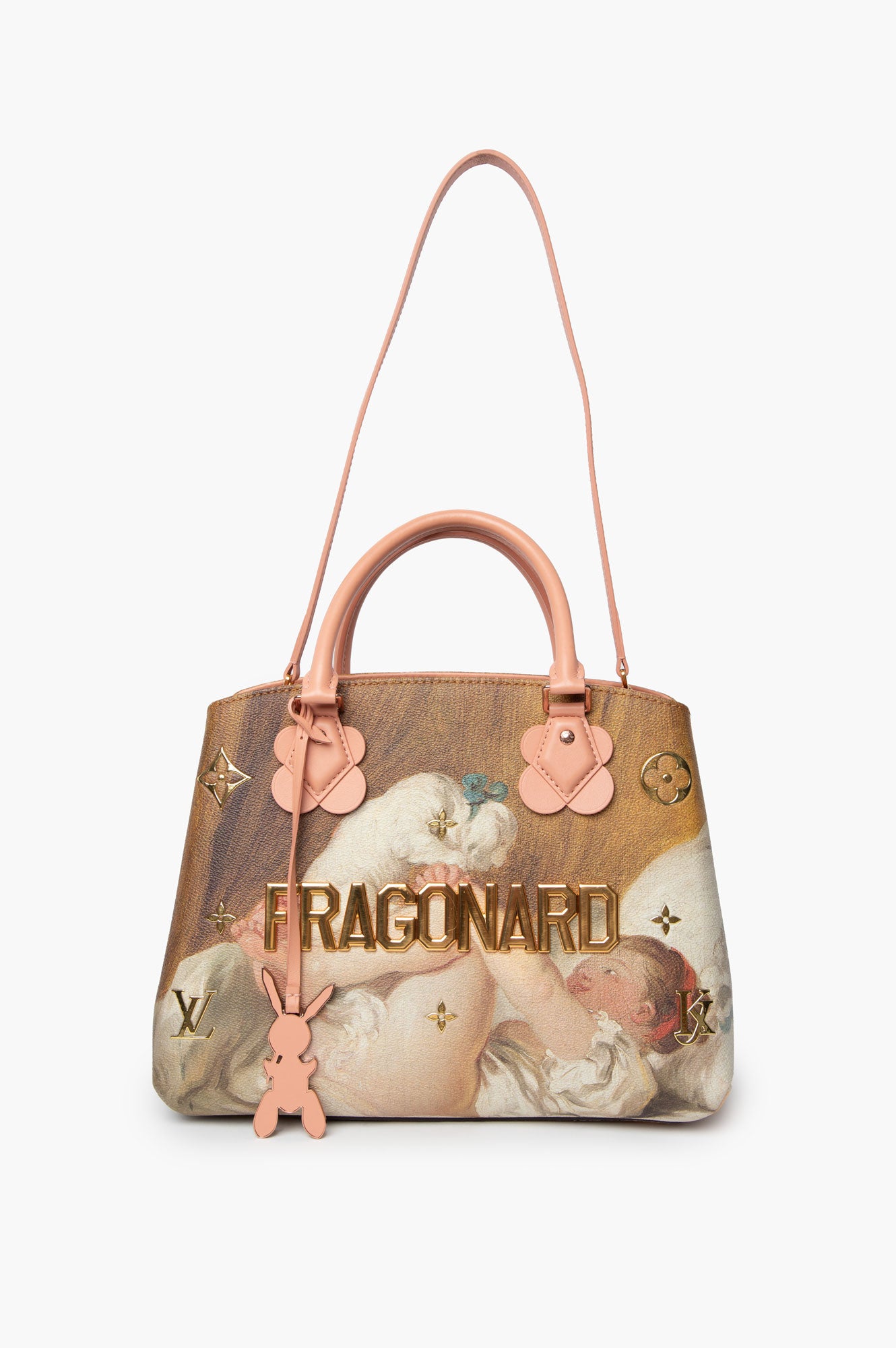 Louis Vuittton 2017 Limit Edition Montaigne X Jeff Koons Fragonard MM Bag