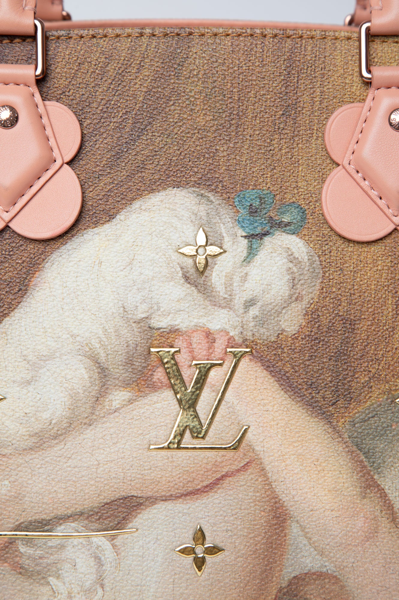 Louis Vuittton 2017 Limit Edition Montaigne X Jeff Koons Fragonard MM Bag