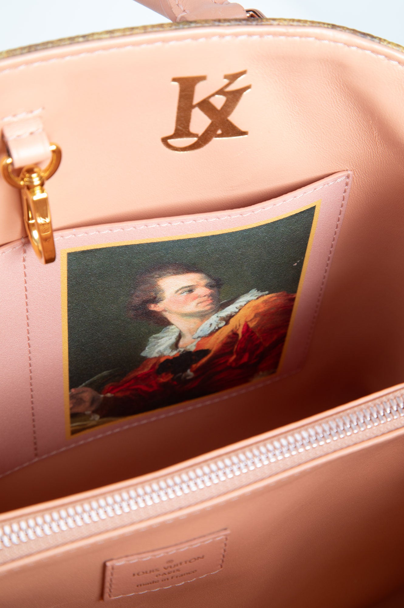 Louis Vuittton 2017 Limit Edition Montaigne X Jeff Koons Fragonard MM Bag