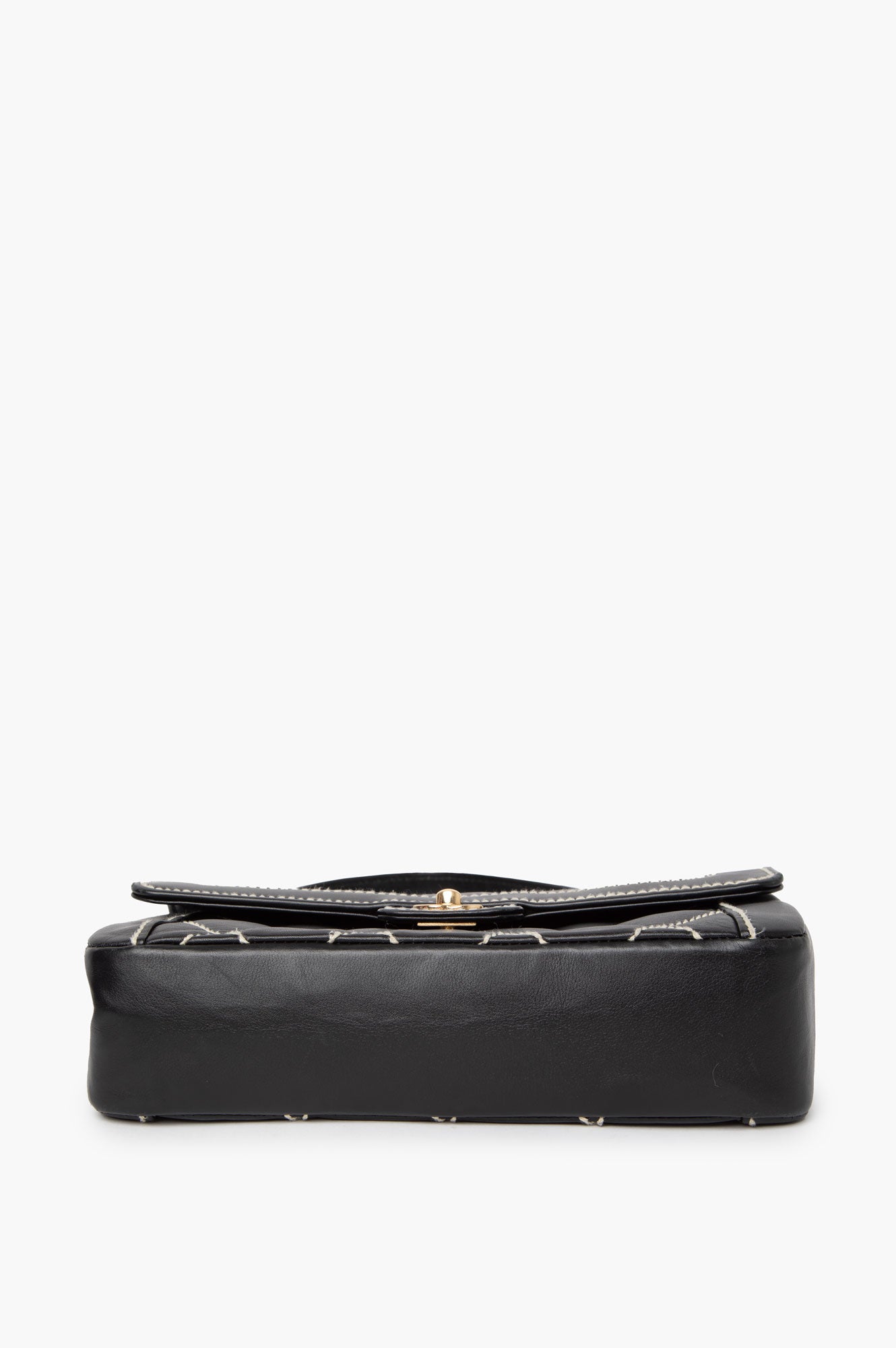 Chanel 2005 Black Wild Stitch Flap Bag