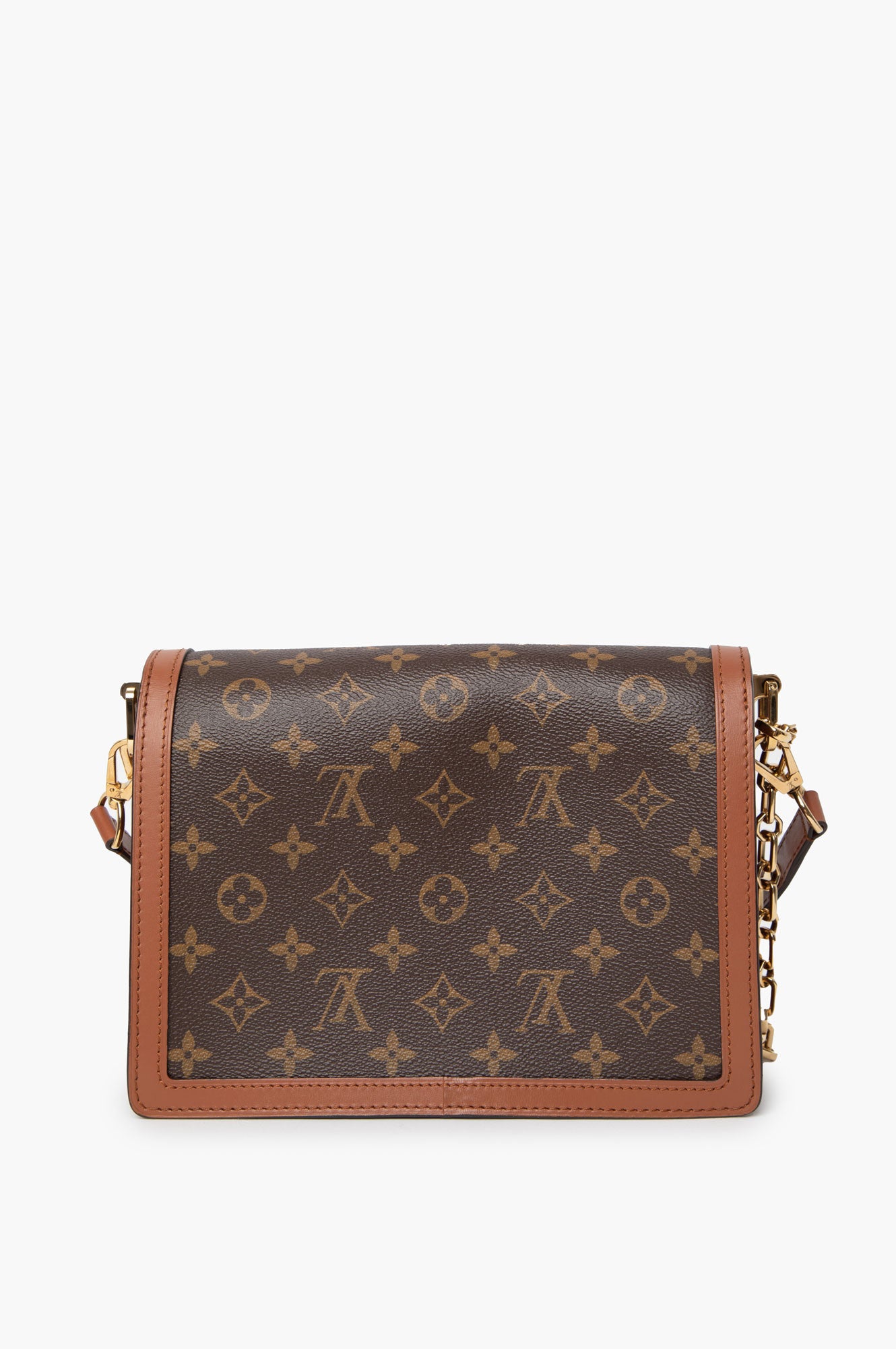 Louis Vuitton Brown Mongram Dauphine MM Bag