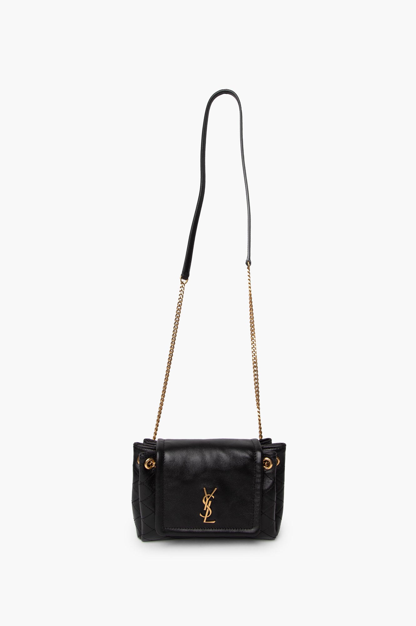 Saint Laurent Black Mini Nolita Bag