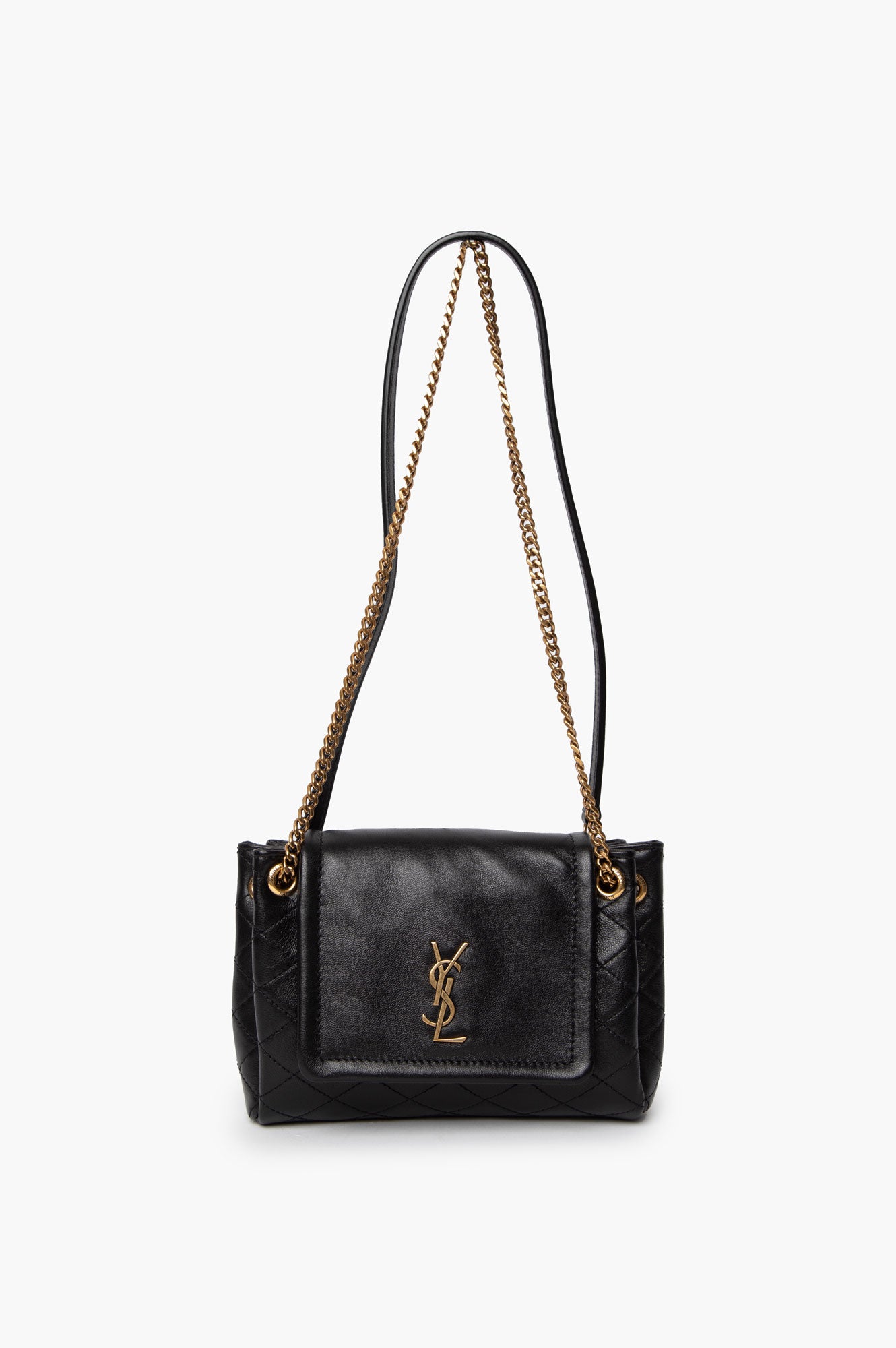 Saint Laurent Black Mini Nolita Bag