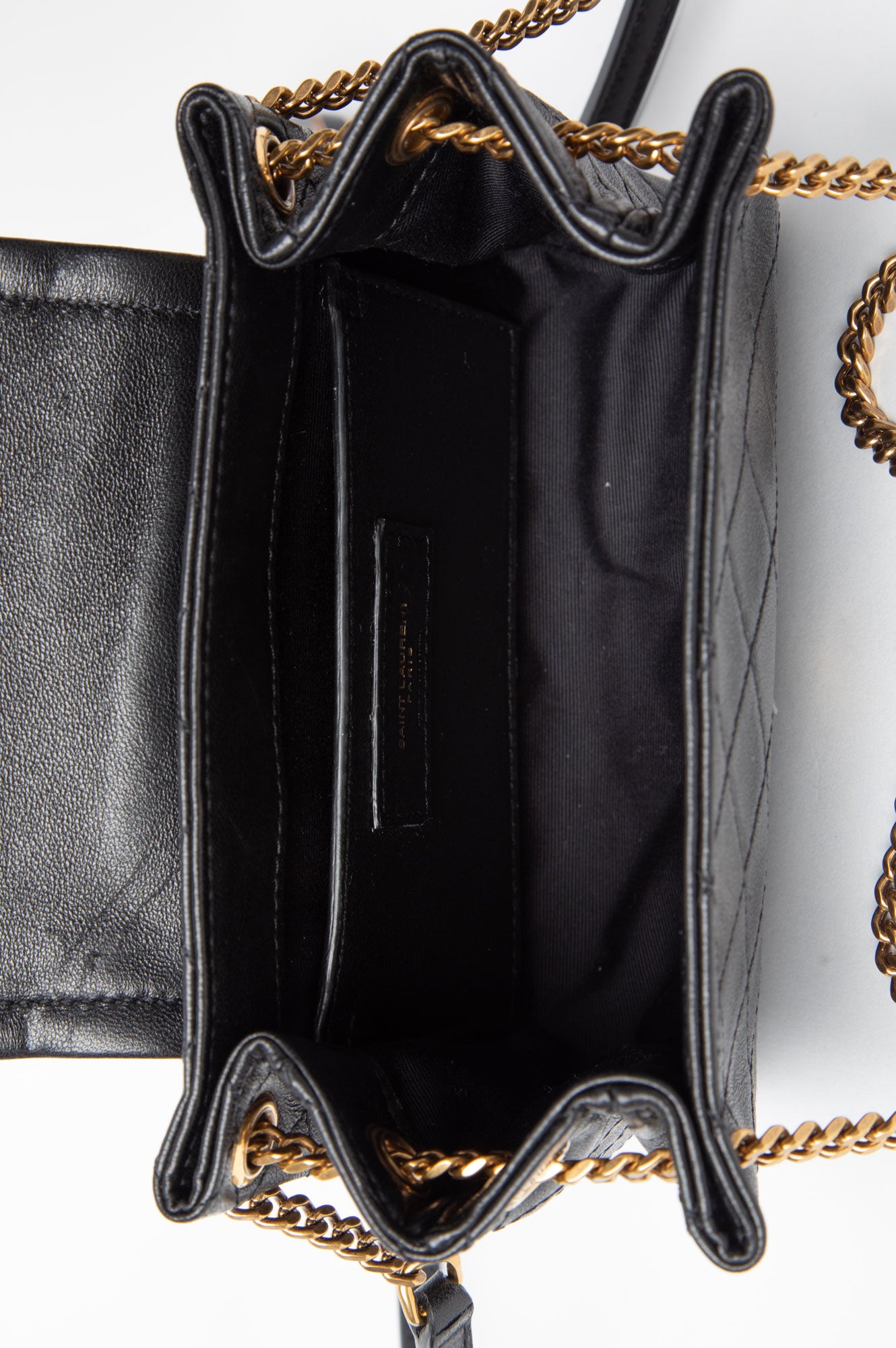 Saint Laurent Black Mini Nolita Bag