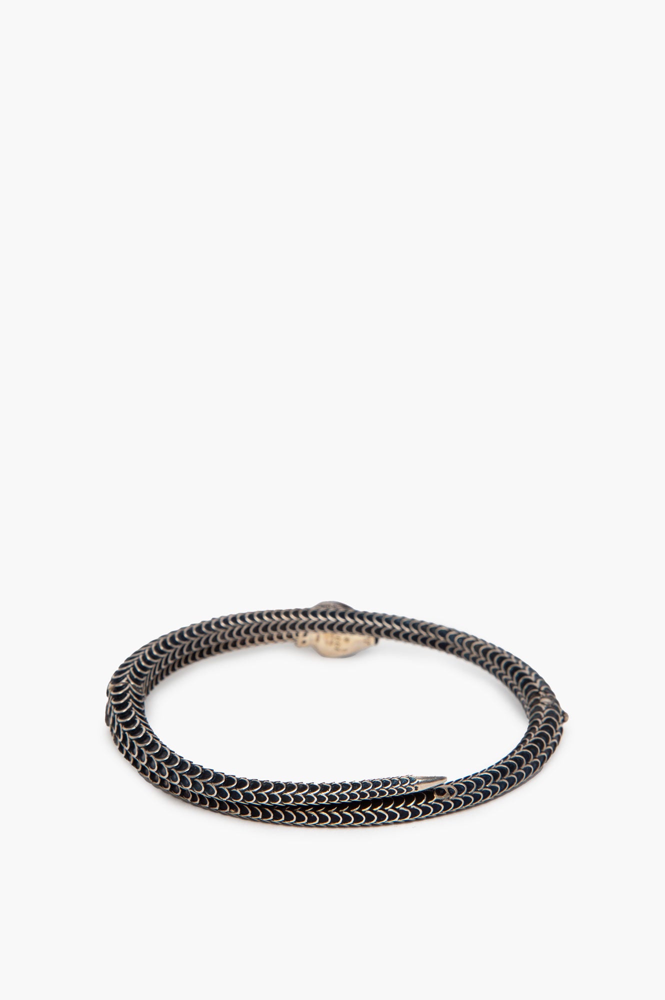 Gucci Silver Serpent Bangle