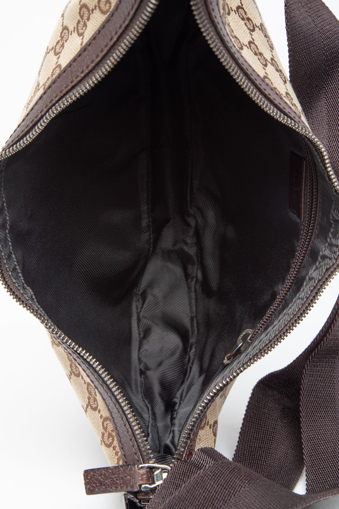 Gucci GG Canvas Joy Brown Crossbody Bag