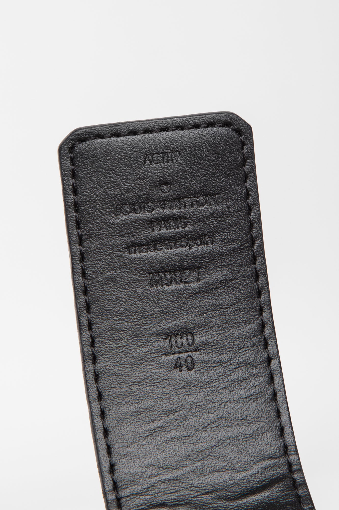 Louis Vuitton Monogram Reversible Belt Size 100