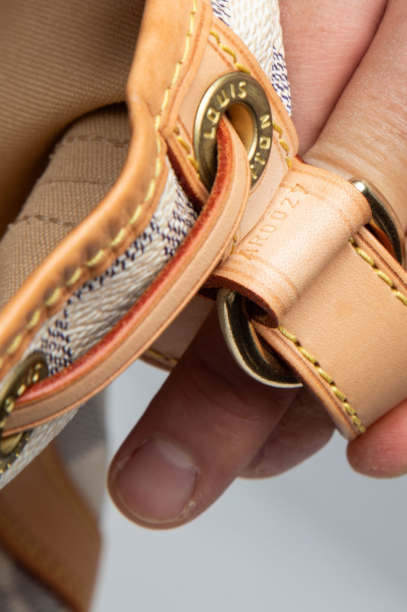 Louis Vuitton Damier Azur Canvas Noé