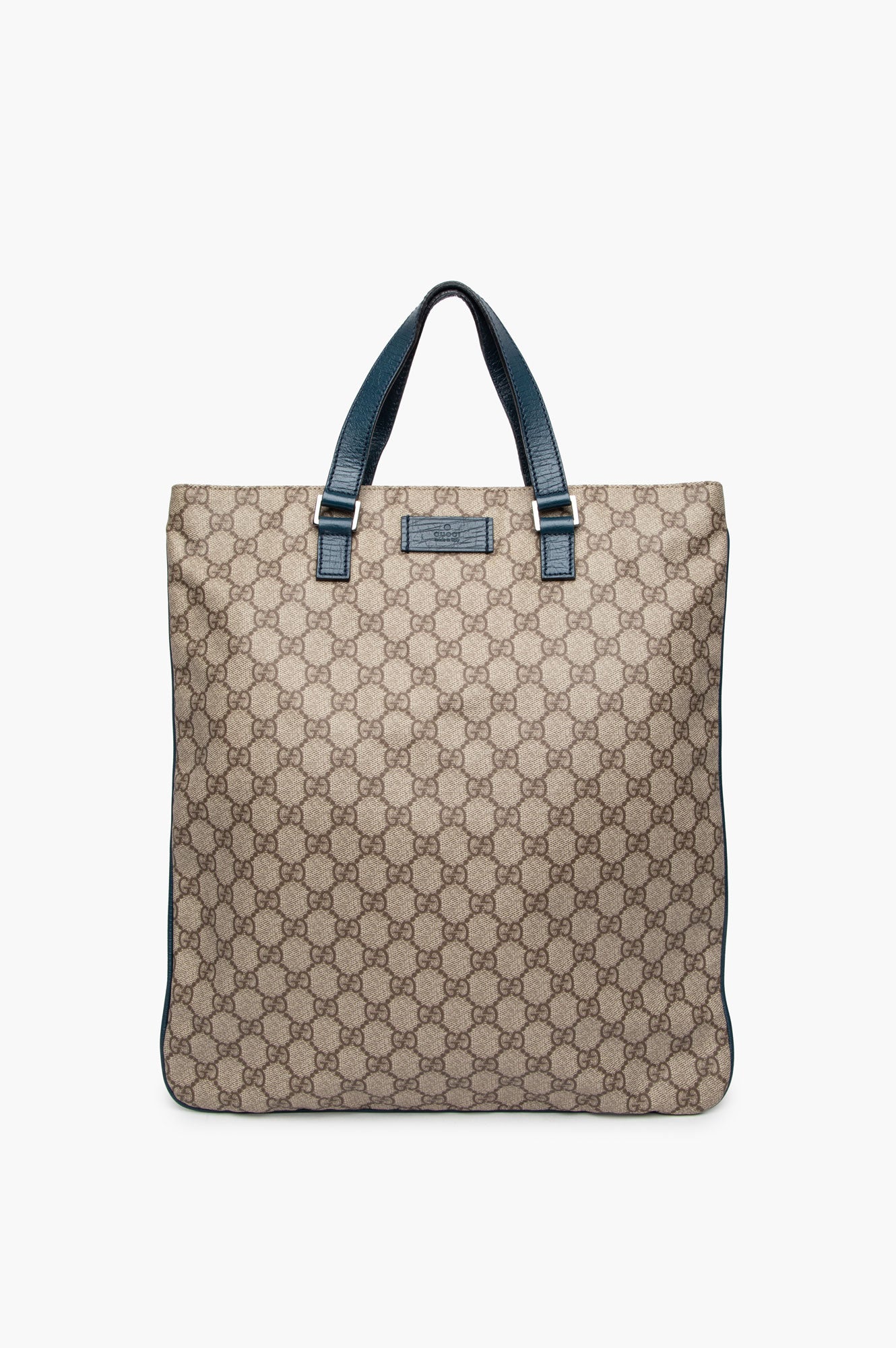 Gucci GG Supreme Flat Vertical Tote