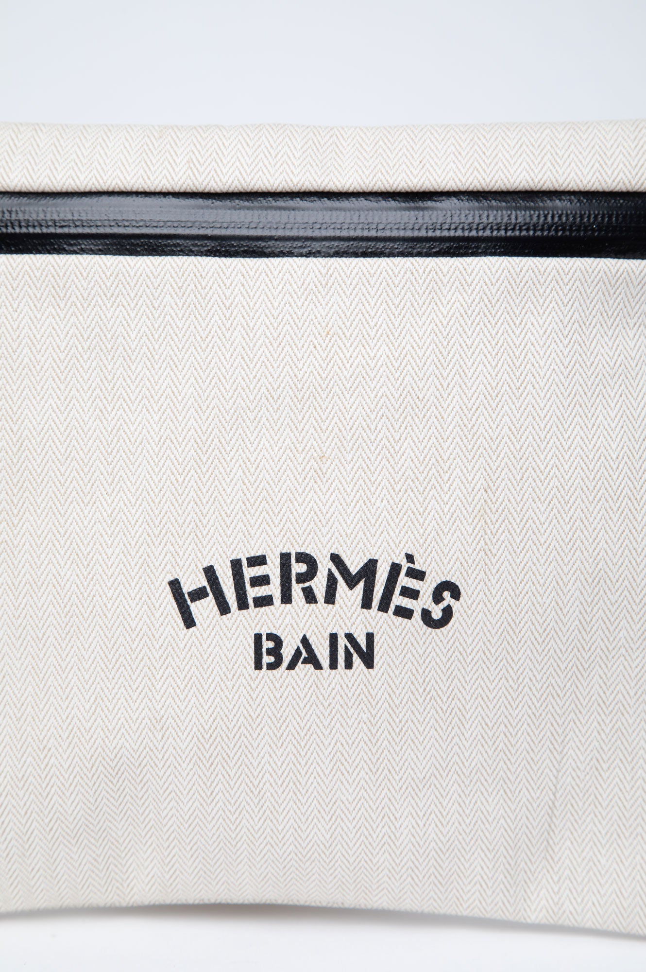 Hermes Beige Bains Pouch Bag