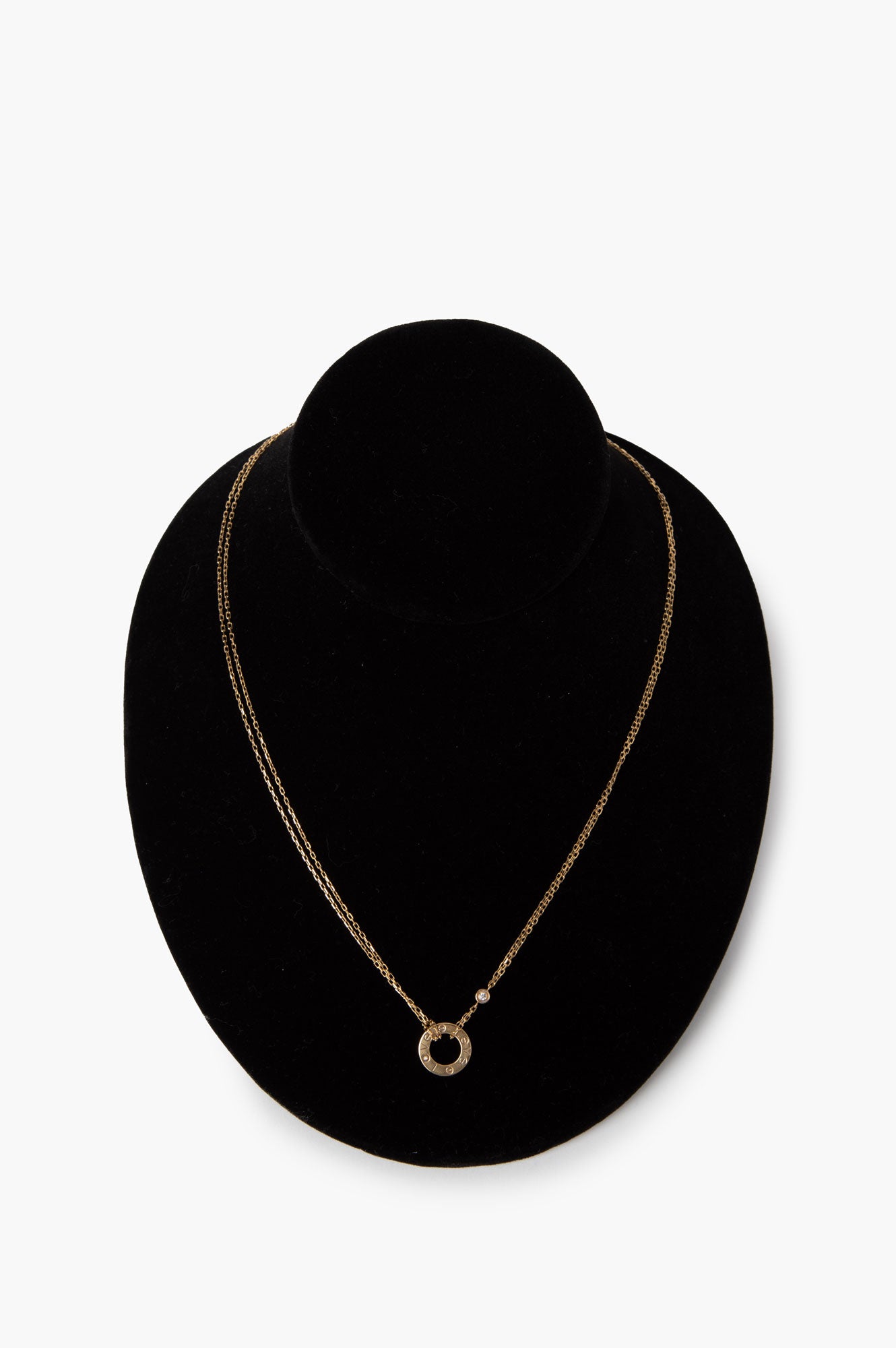 Cartier 18k Yellow Gold Love Necklace