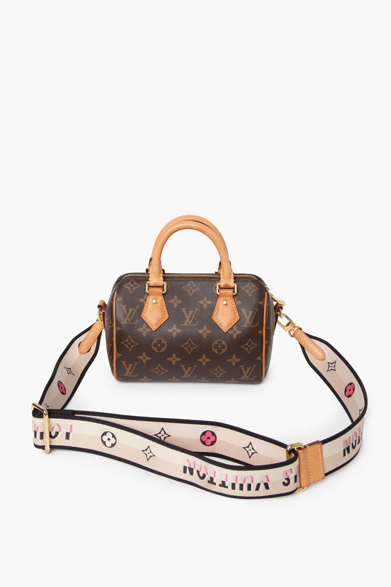 Louis Vuitton Brown Monogram Speedy Bandoulière 20 Bag