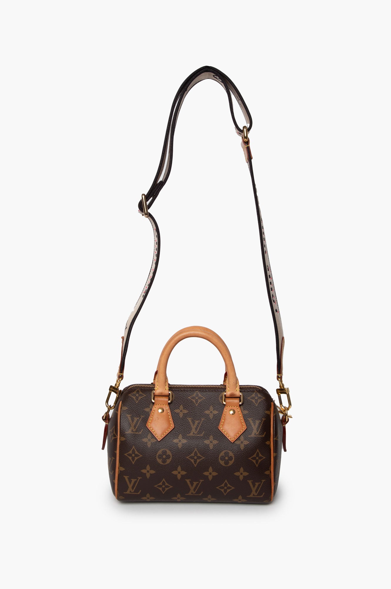 Louis Vuitton Brown Monogram Speedy Bandoulière 20 Bag