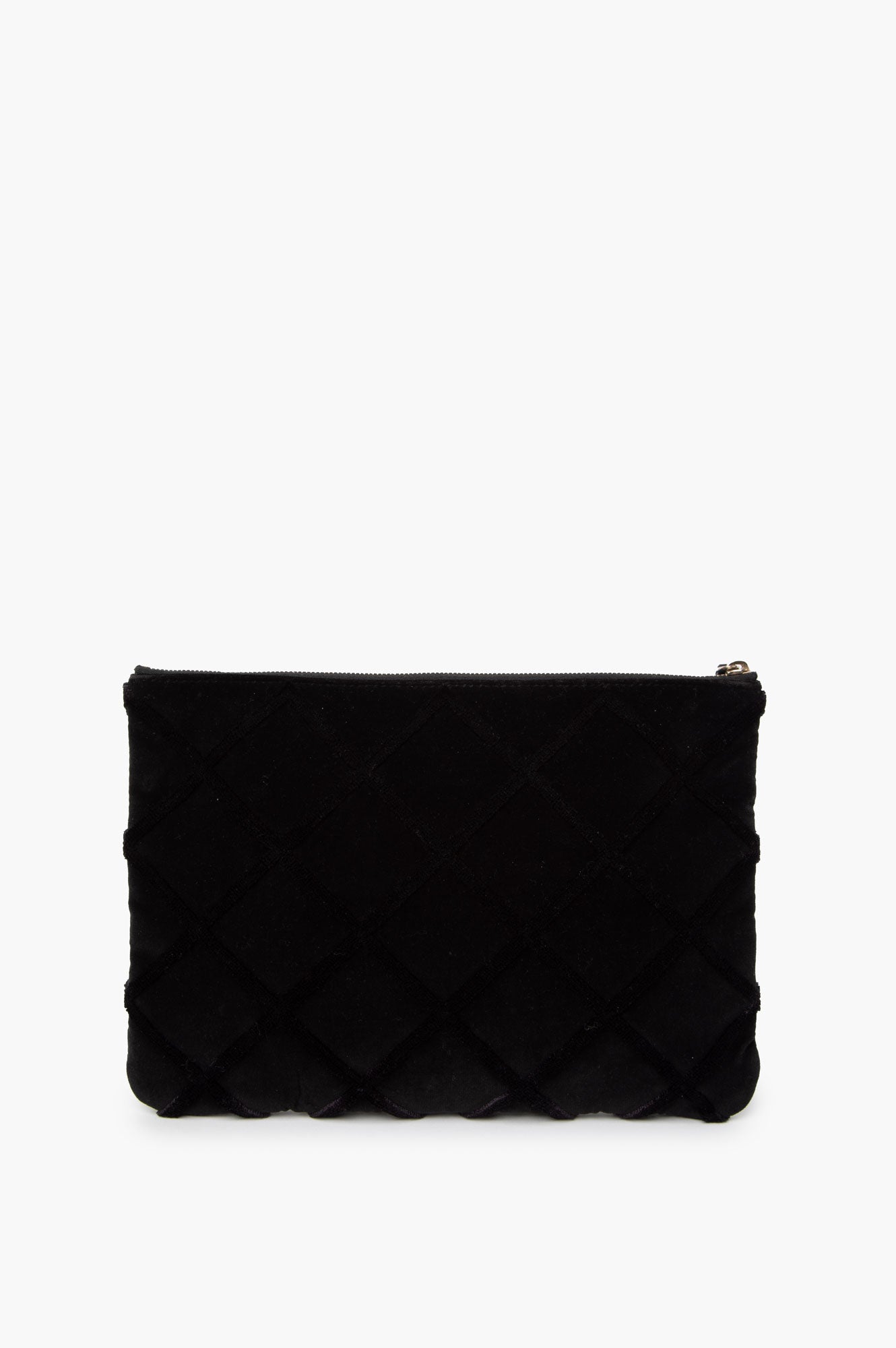 Chanel 2019 Velvet Clutch Bag