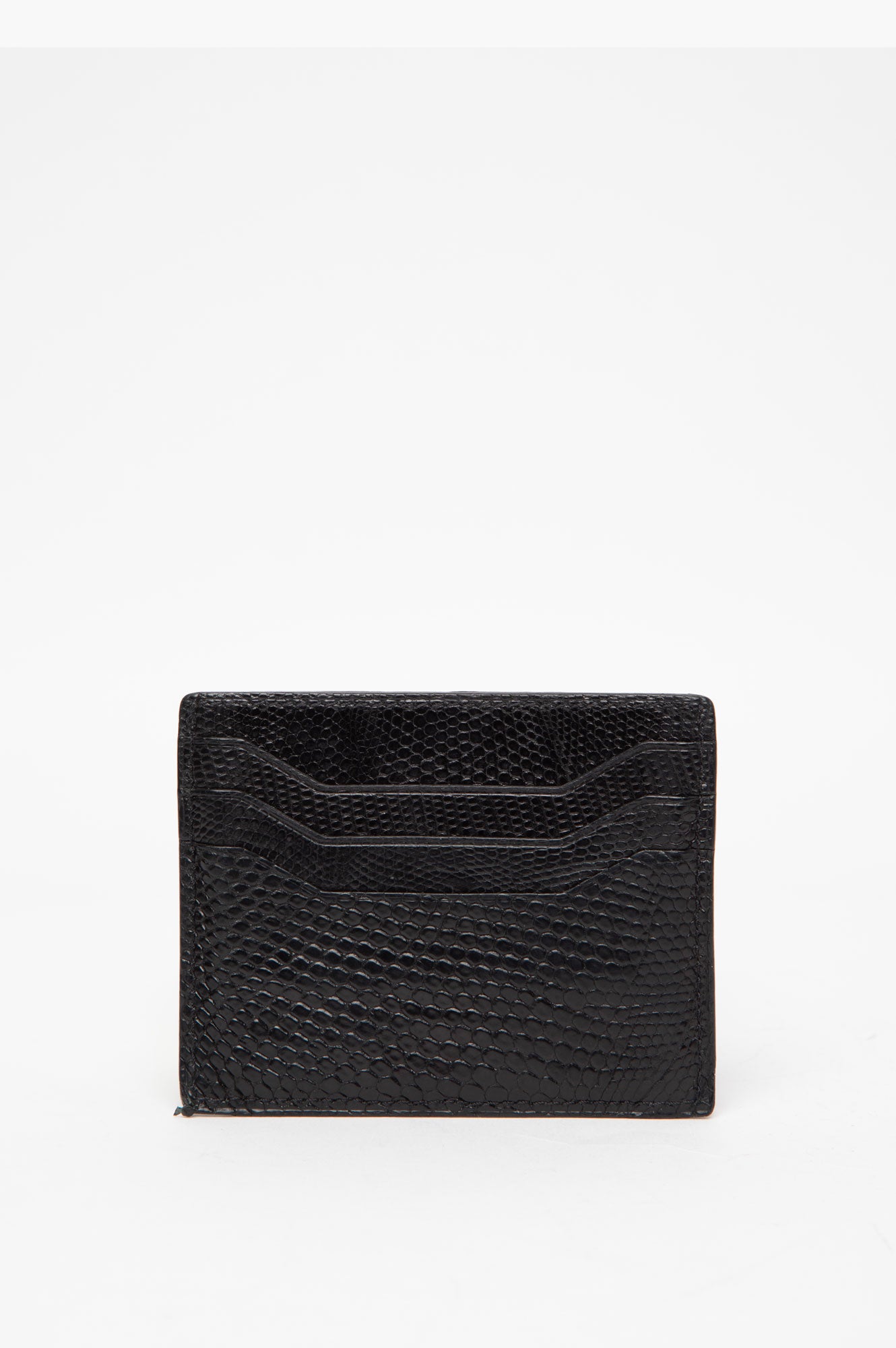 Tom Ford Zipped Black Leather Cardholder