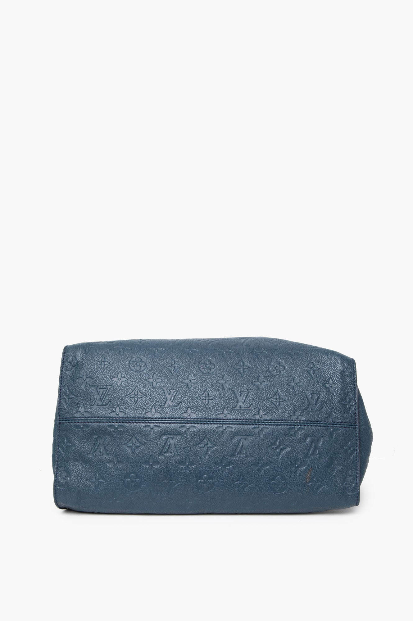 Louis Vuitton Blue Infini Monogram Empreinte Leather Lumineuse Bag