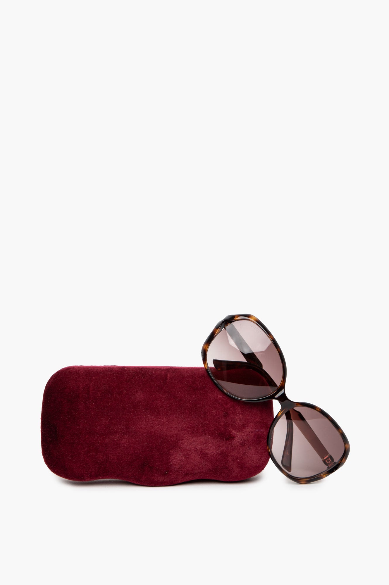 Gucci GG076S Tortoise Oversized Sunglasses