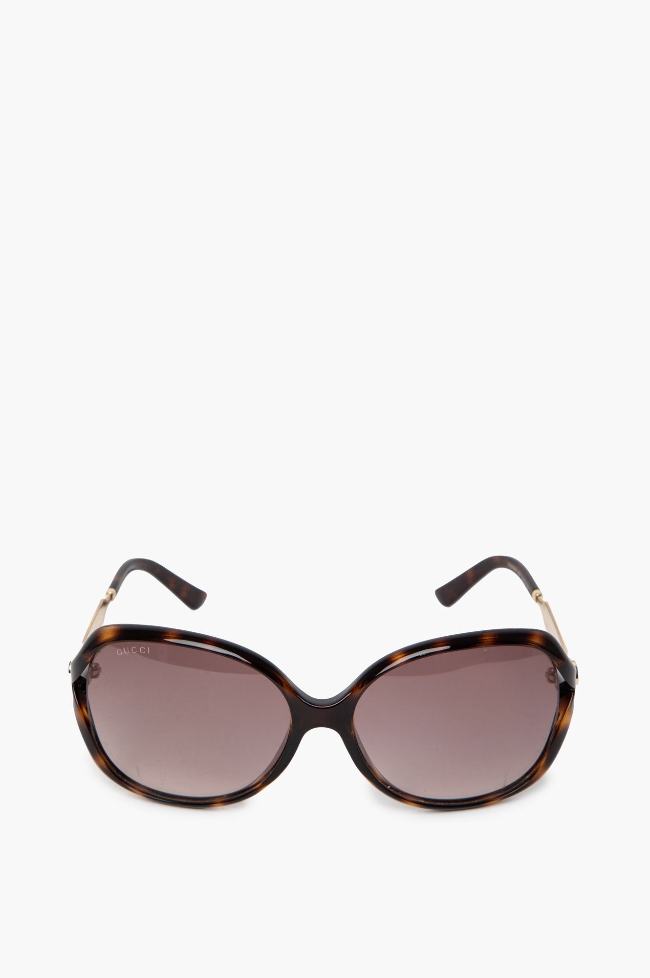 Gucci GG076S Tortoise Oversized Sunglasses