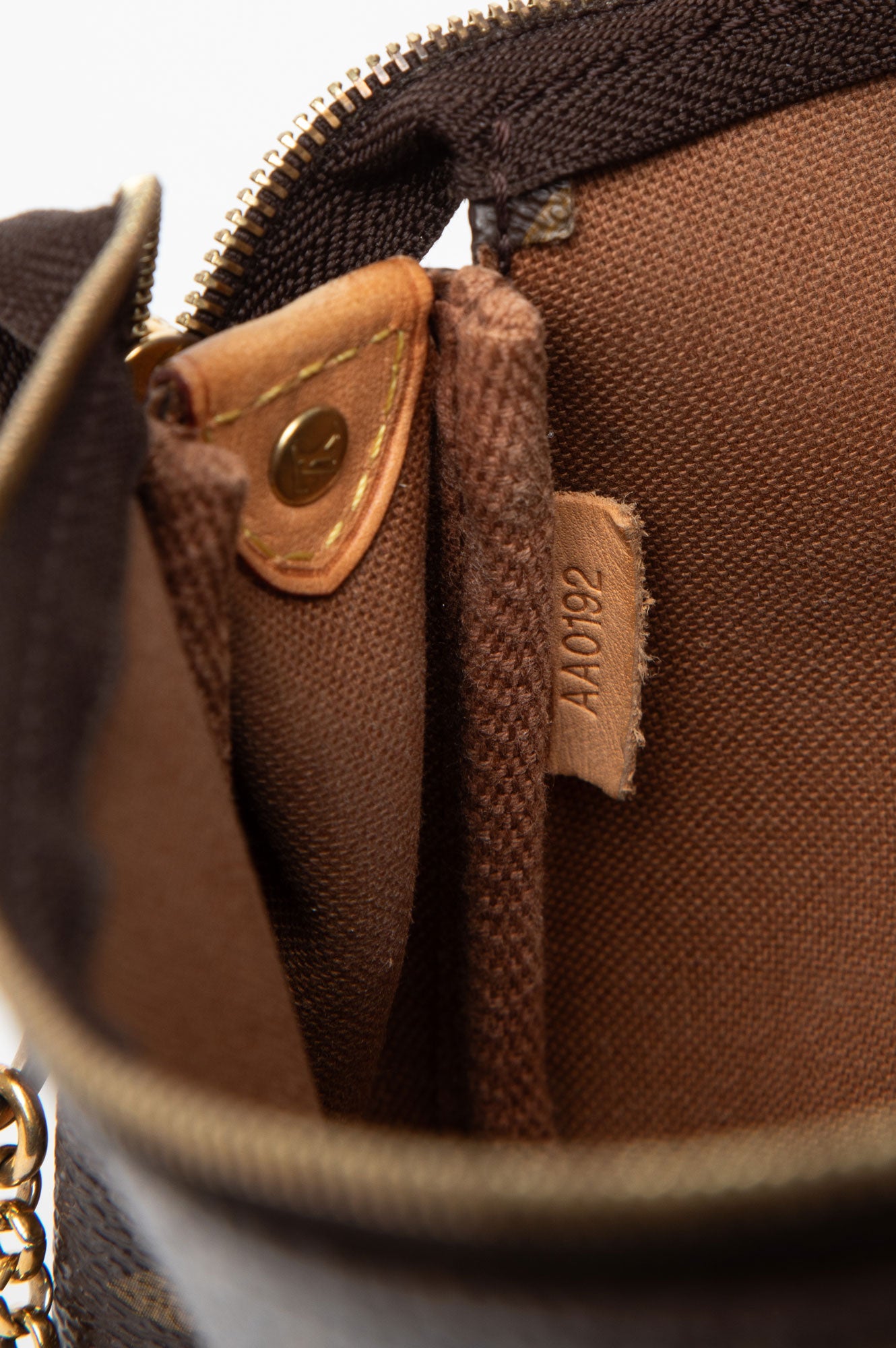 Louis Vuitton Monogram Eva Pochette With Strap