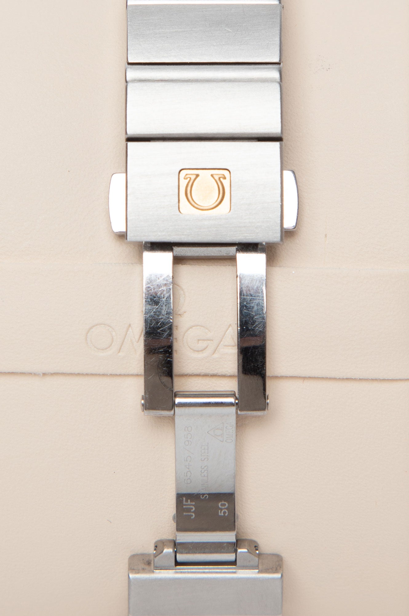 Omega Constellation Blue Mother of Pearl Dial Ladies Watch Size 27