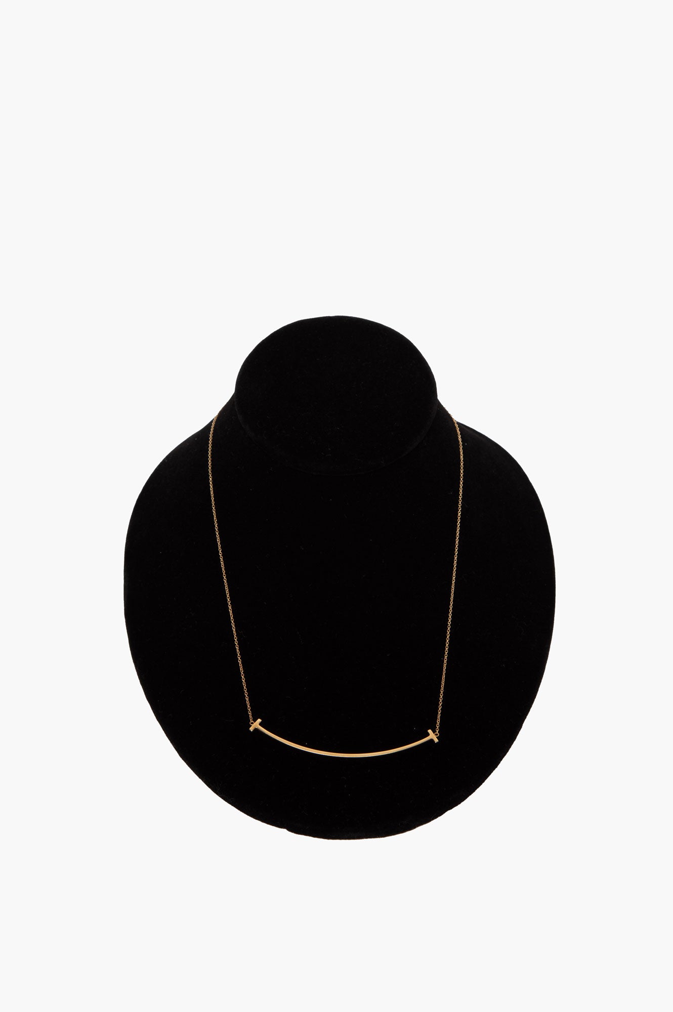 Tiffany & Co Smile Pendant in Yellow Gold, Large