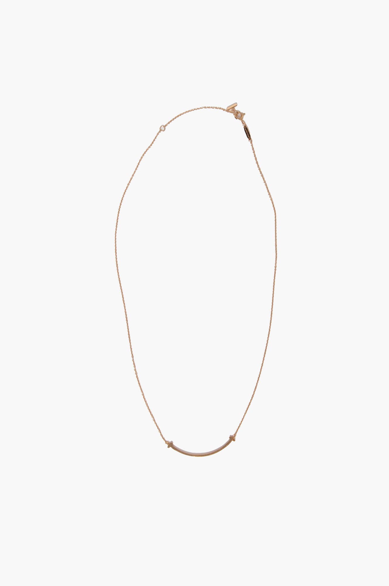 Tiffany & Co Smile Pendant in Yellow Gold, Small