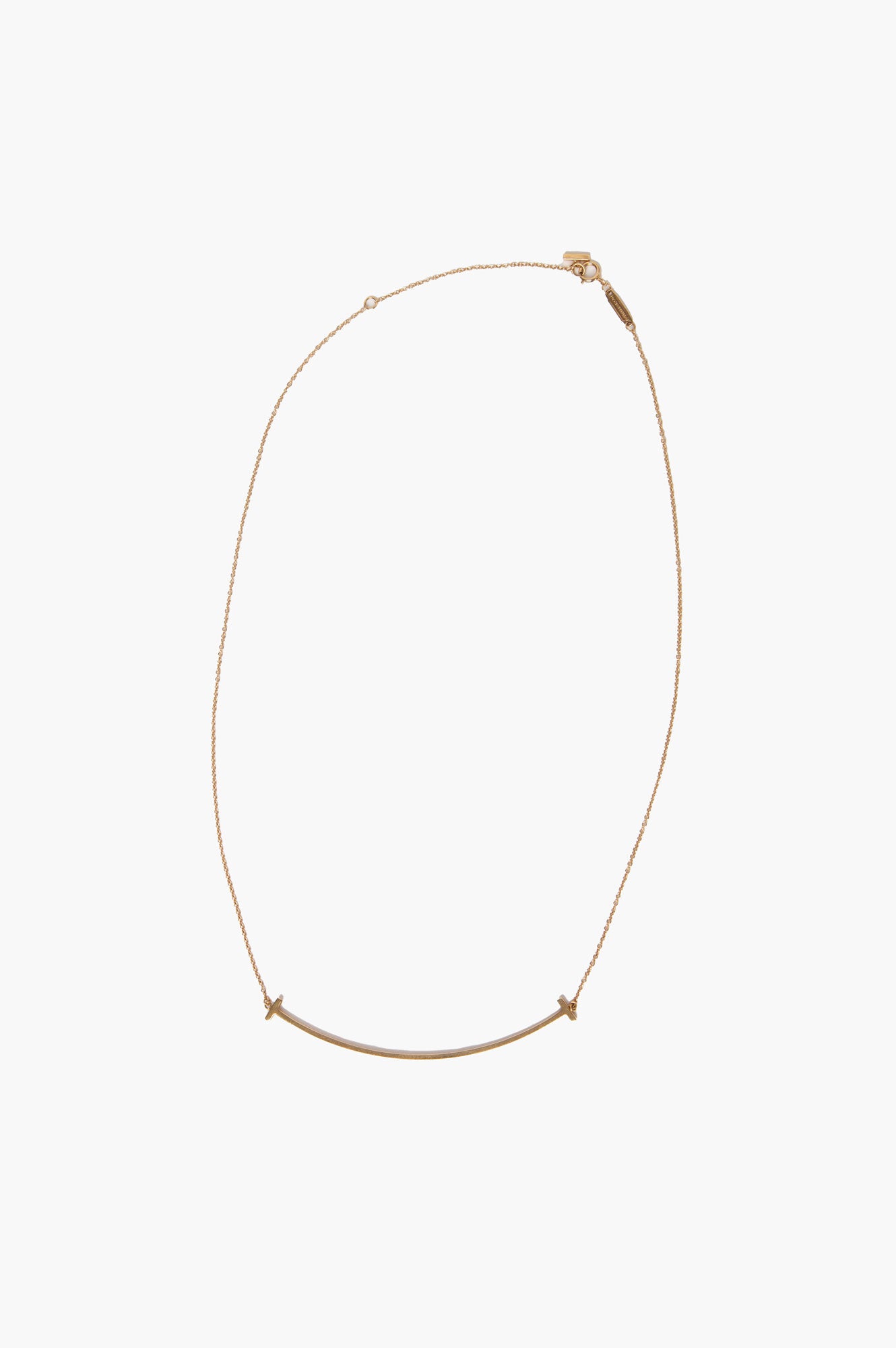 Tiffany & Co Smile Pendant in Yellow Gold, Large