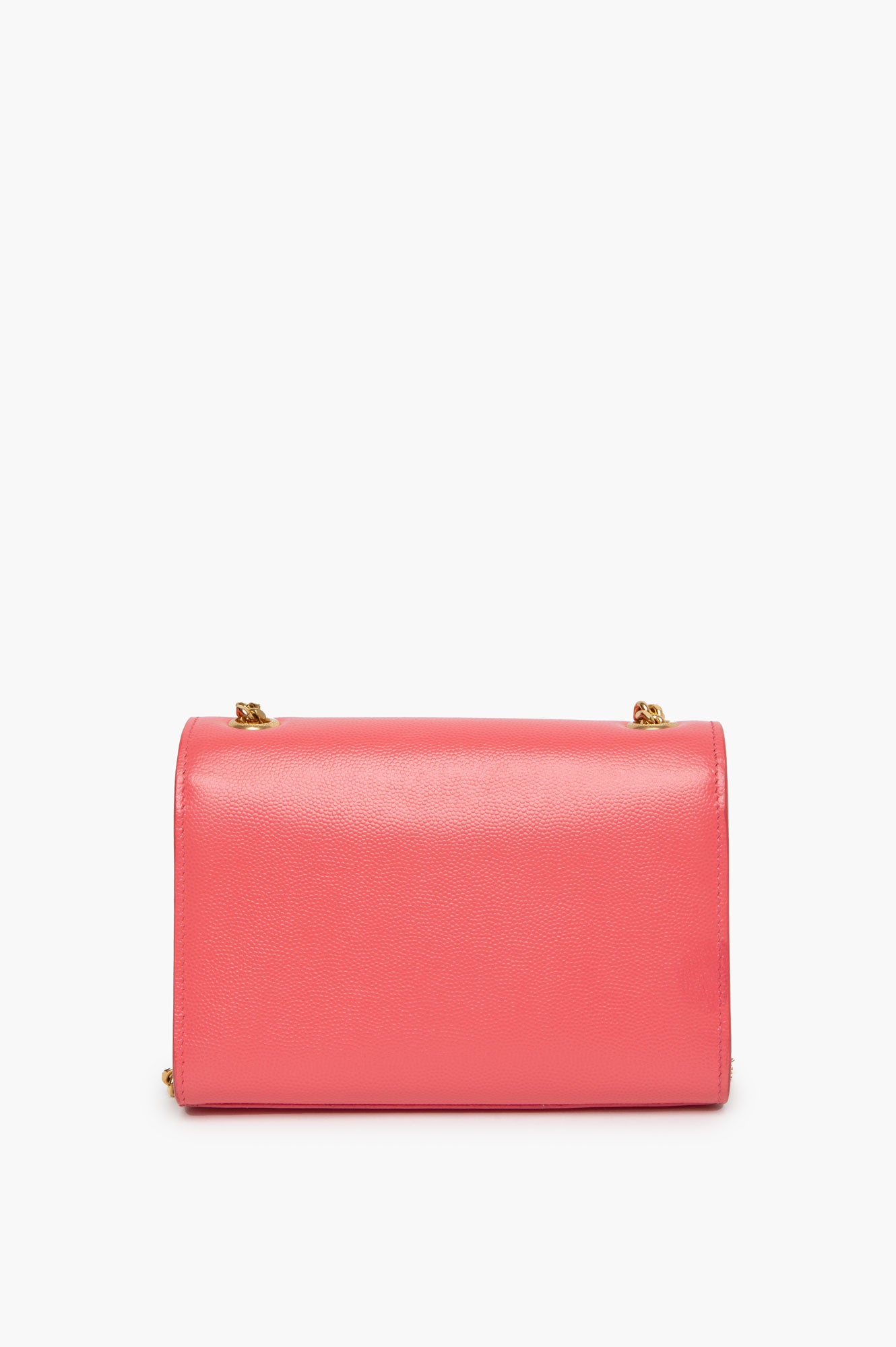 Saint Laurent Pink Leather Small Kate Shoulder Bag