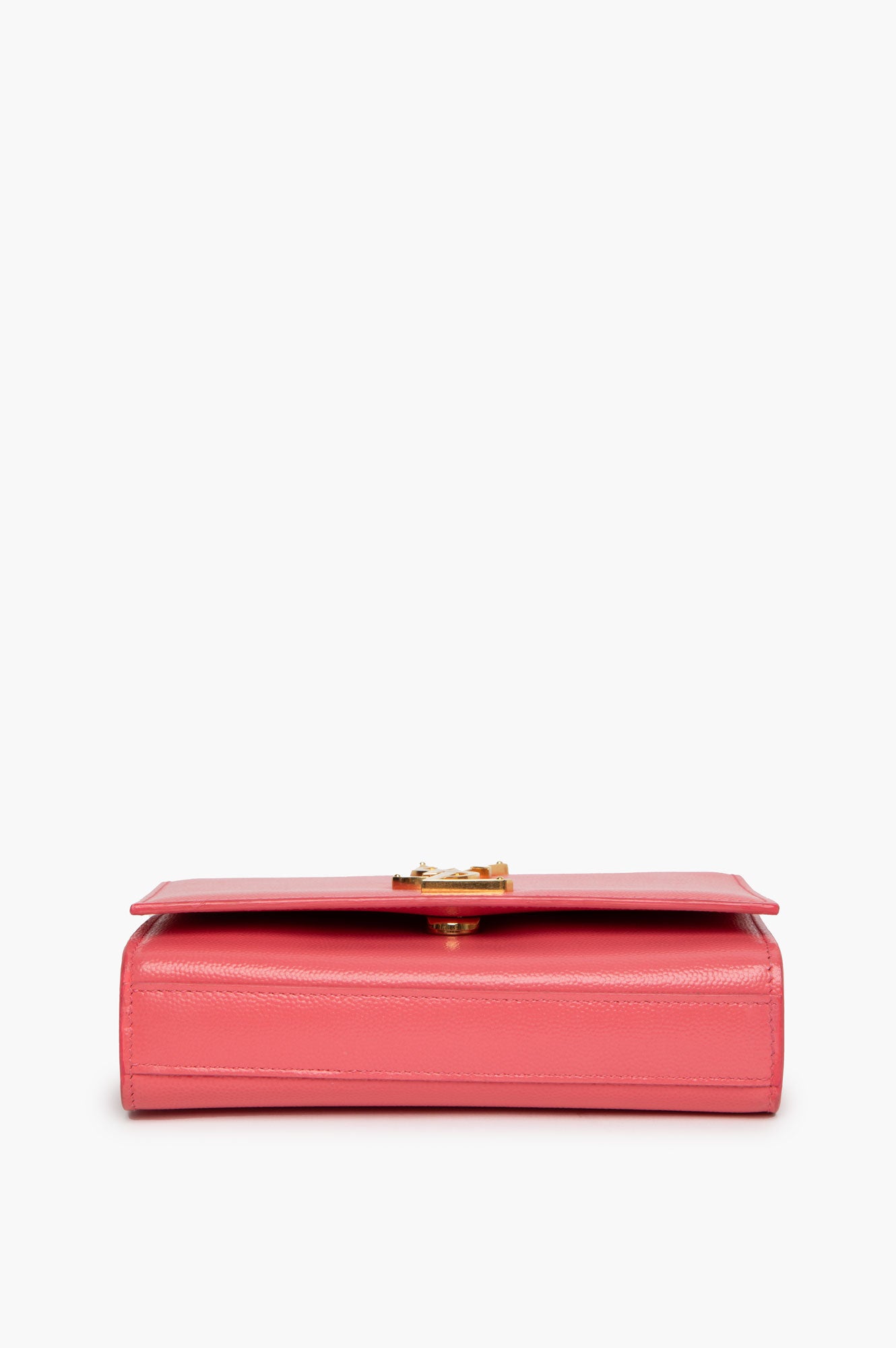 Saint Laurent Pink Leather Small Kate Shoulder Bag