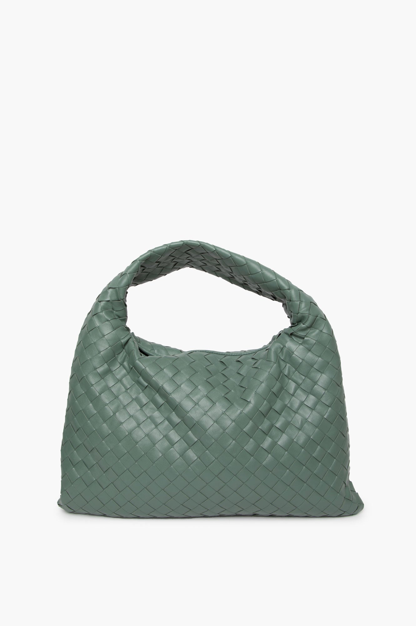 Bottega Veneta Intrecciato Small Hop Aloe Bag