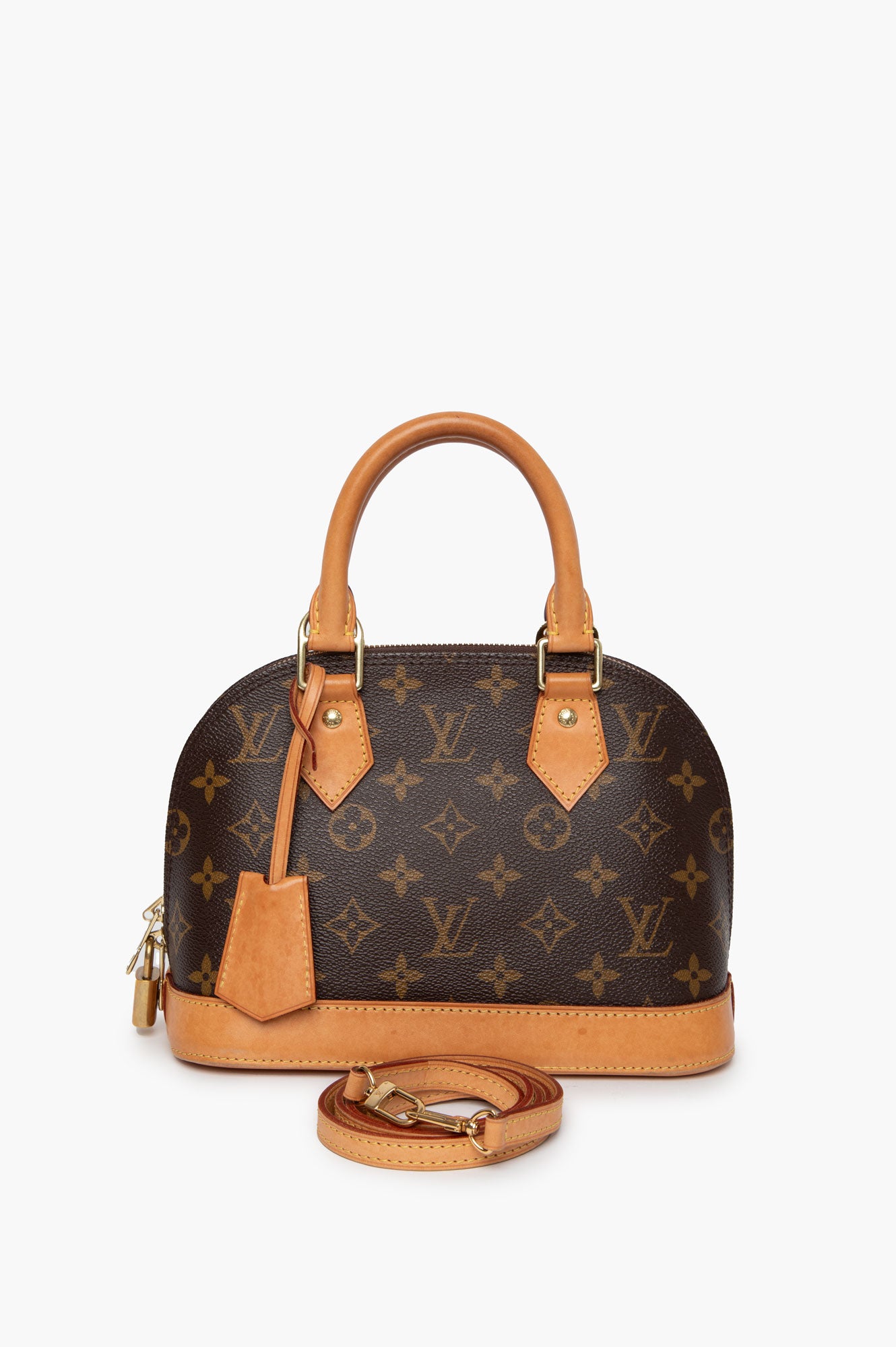 Louis Vuitton Alma BB Bag With Strap