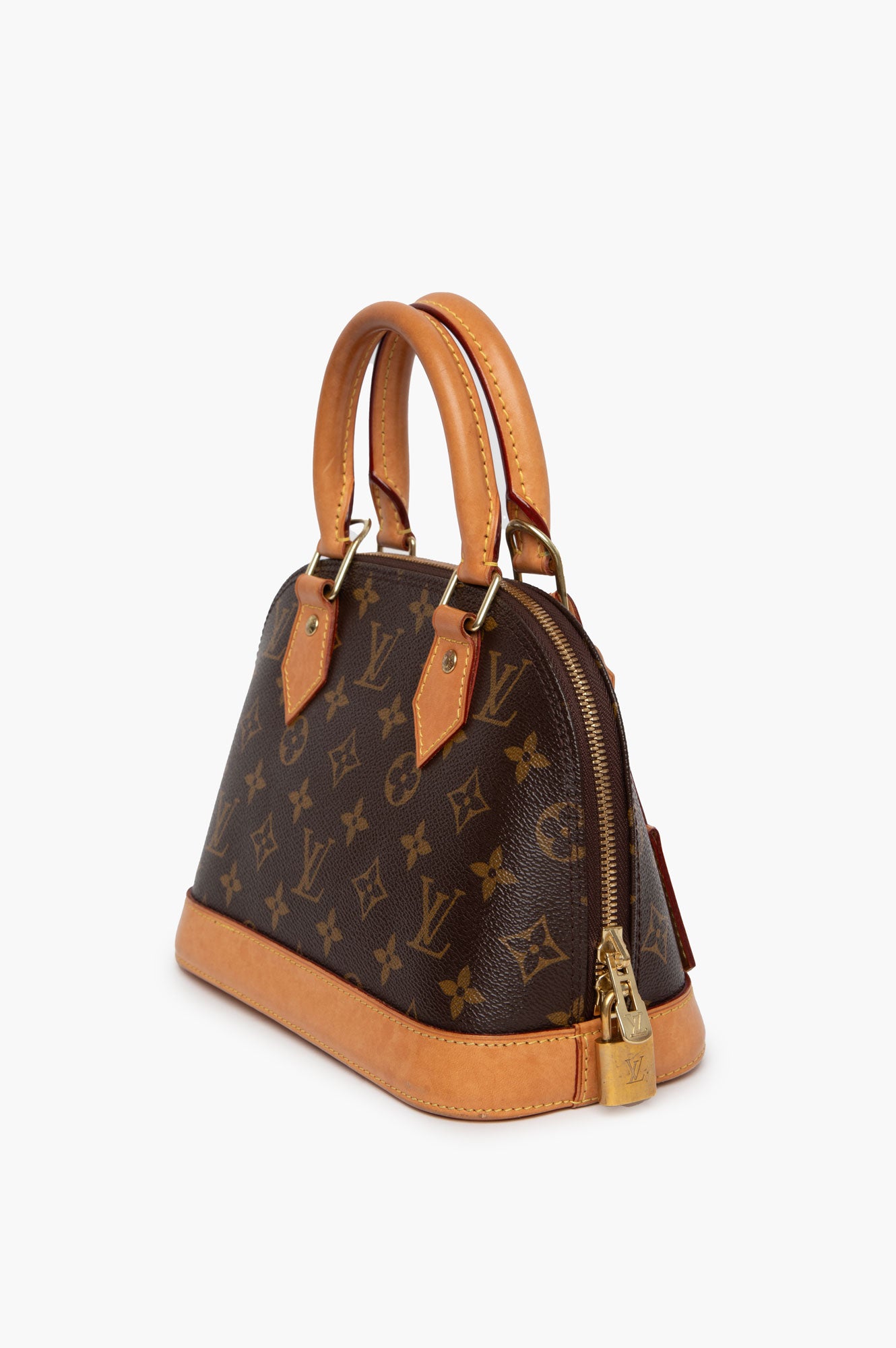 Louis Vuitton Alma BB Bag With Strap