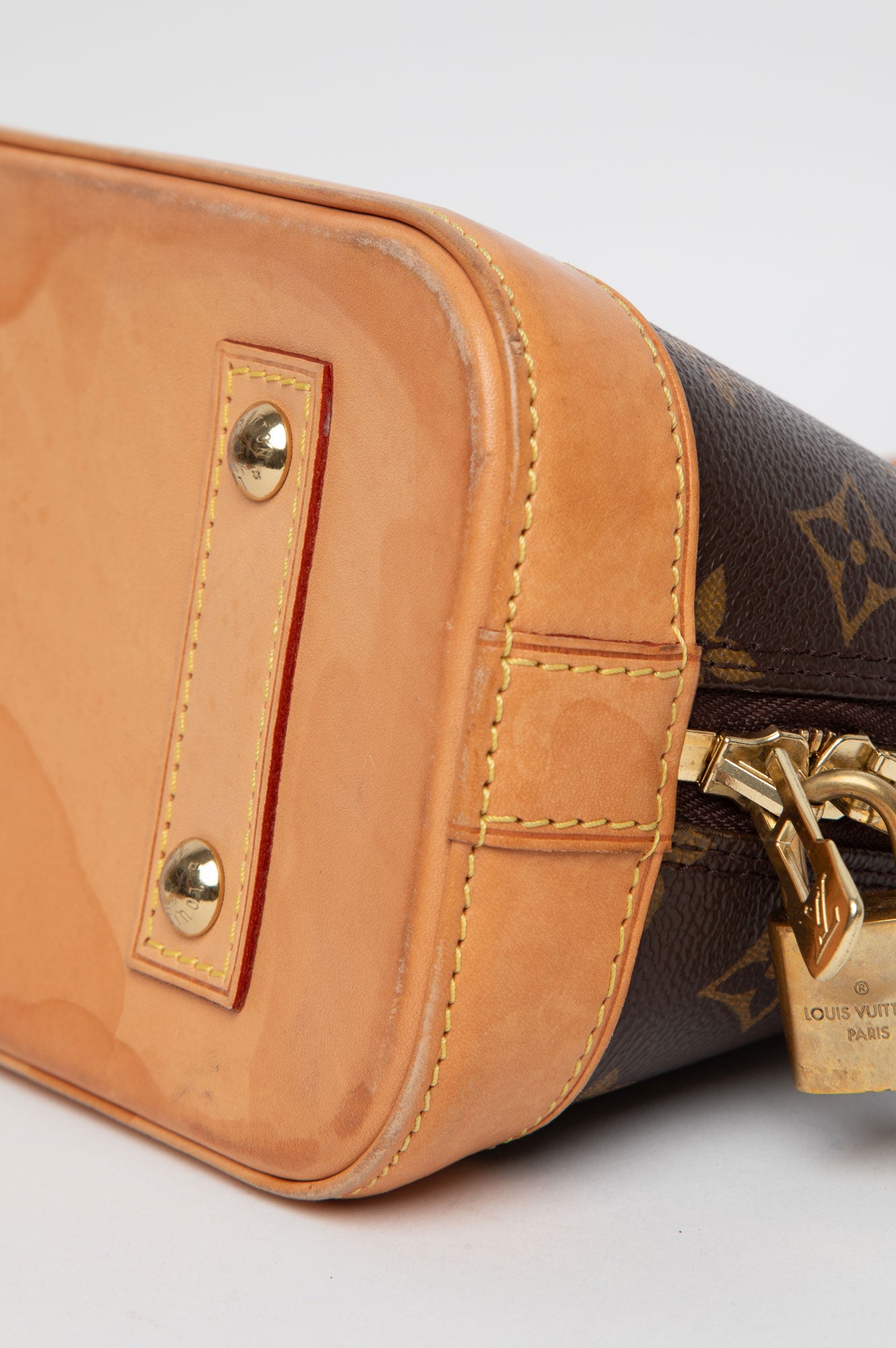 Louis Vuitton Alma BB Bag With Strap