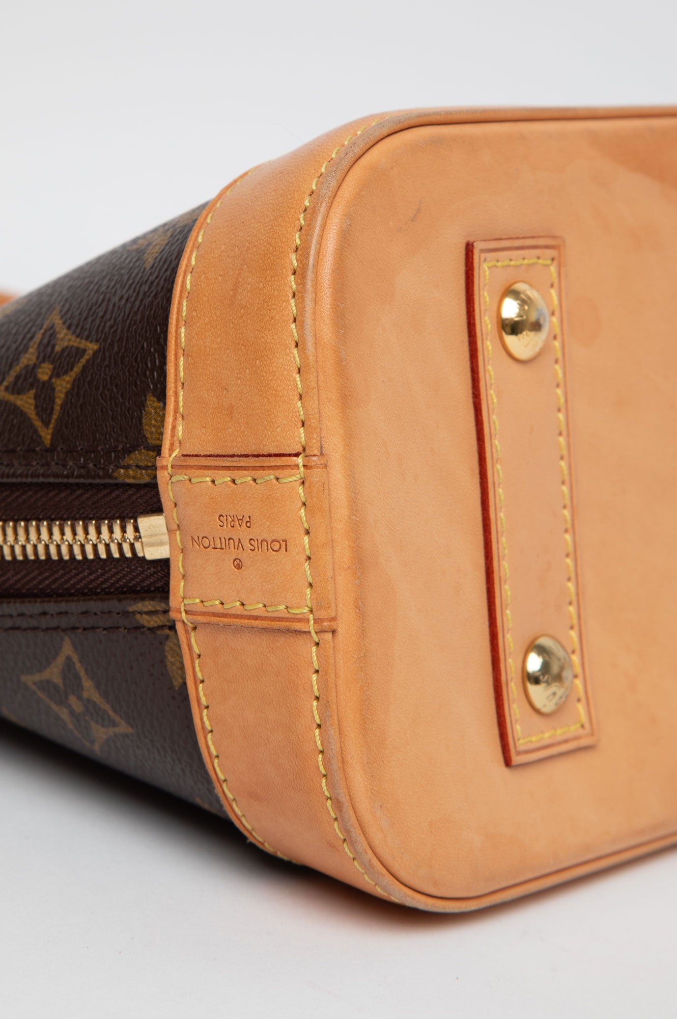Louis Vuitton Alma BB Bag With Strap