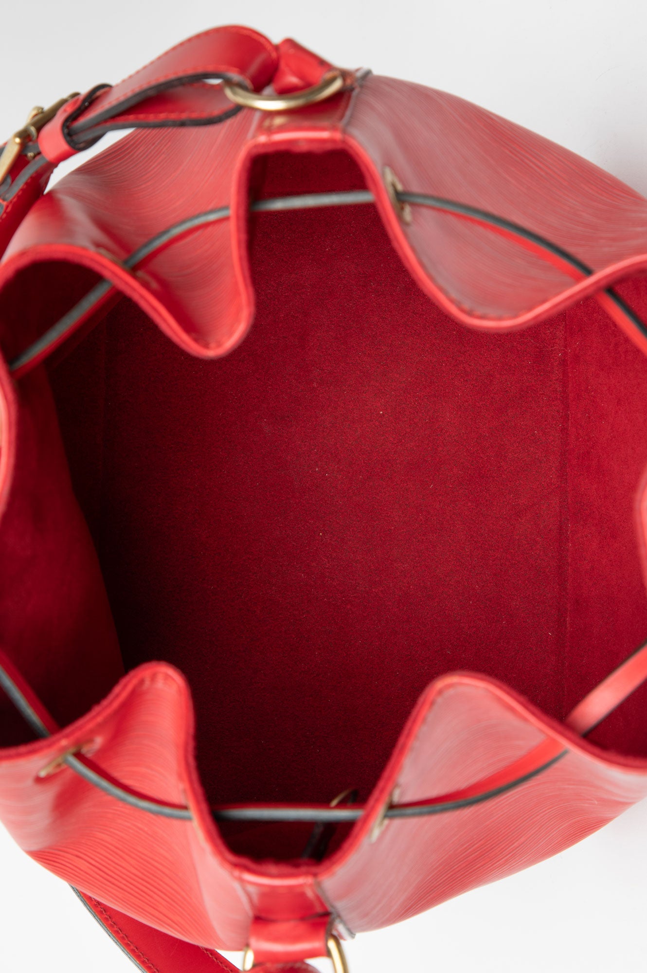 Louis Vuitton Red Epi Leather Noé