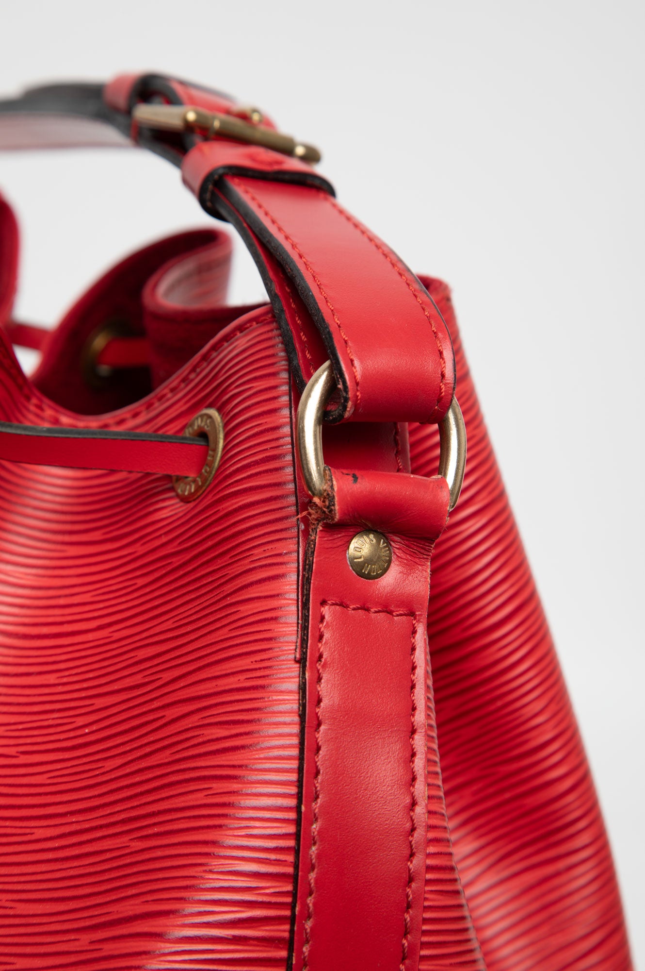 Louis Vuitton Red Epi Leather Noé