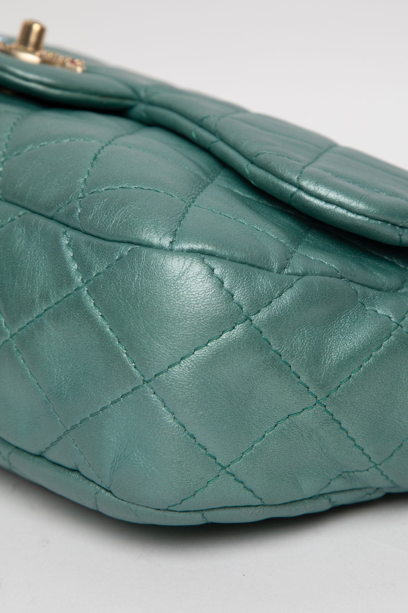 Chanel 2014 Precious Jewel Quilted Flap Bag