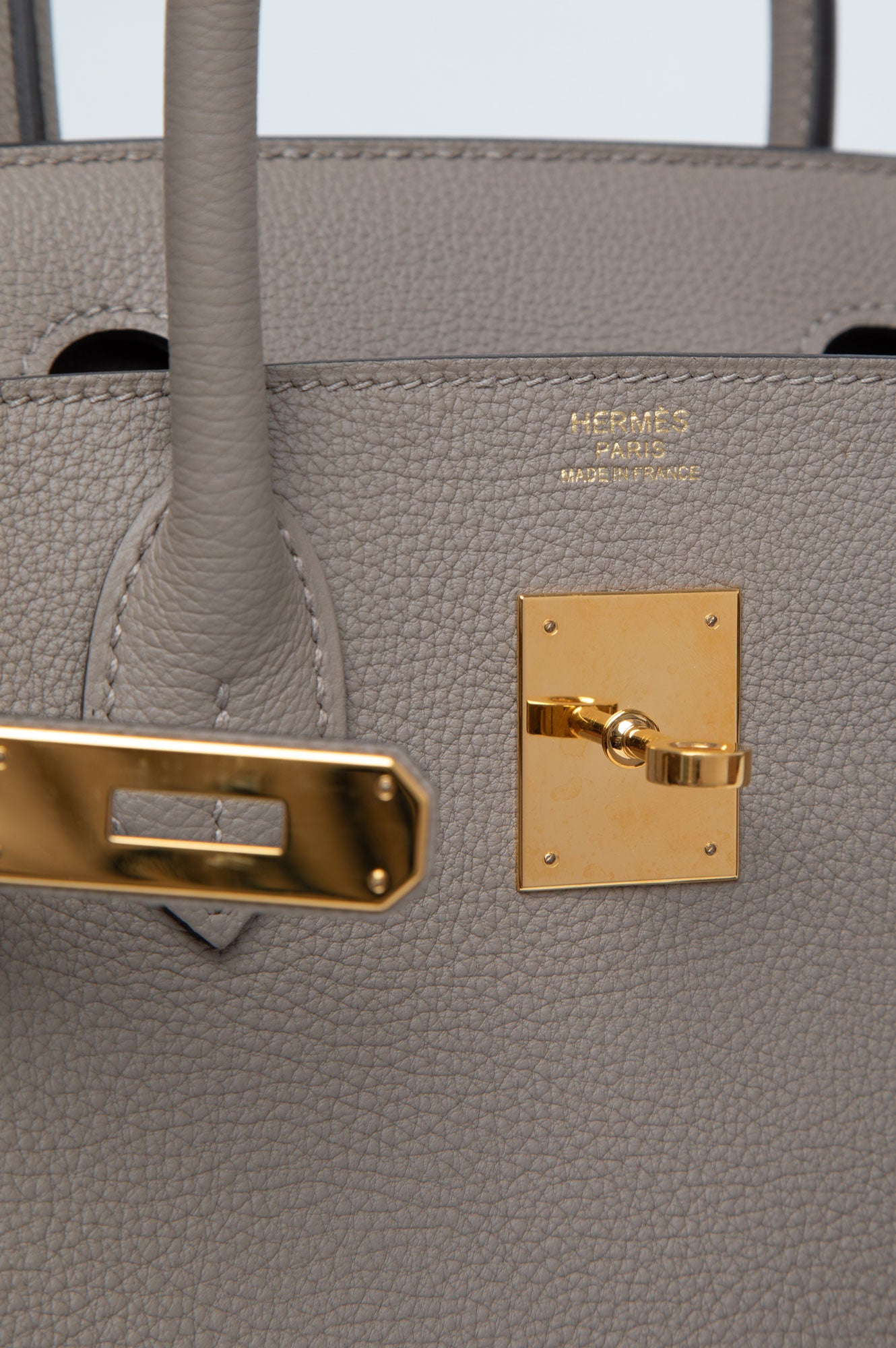 Hermes 2018 Birkin 30 Togo Leather Gris Asphalt GWH