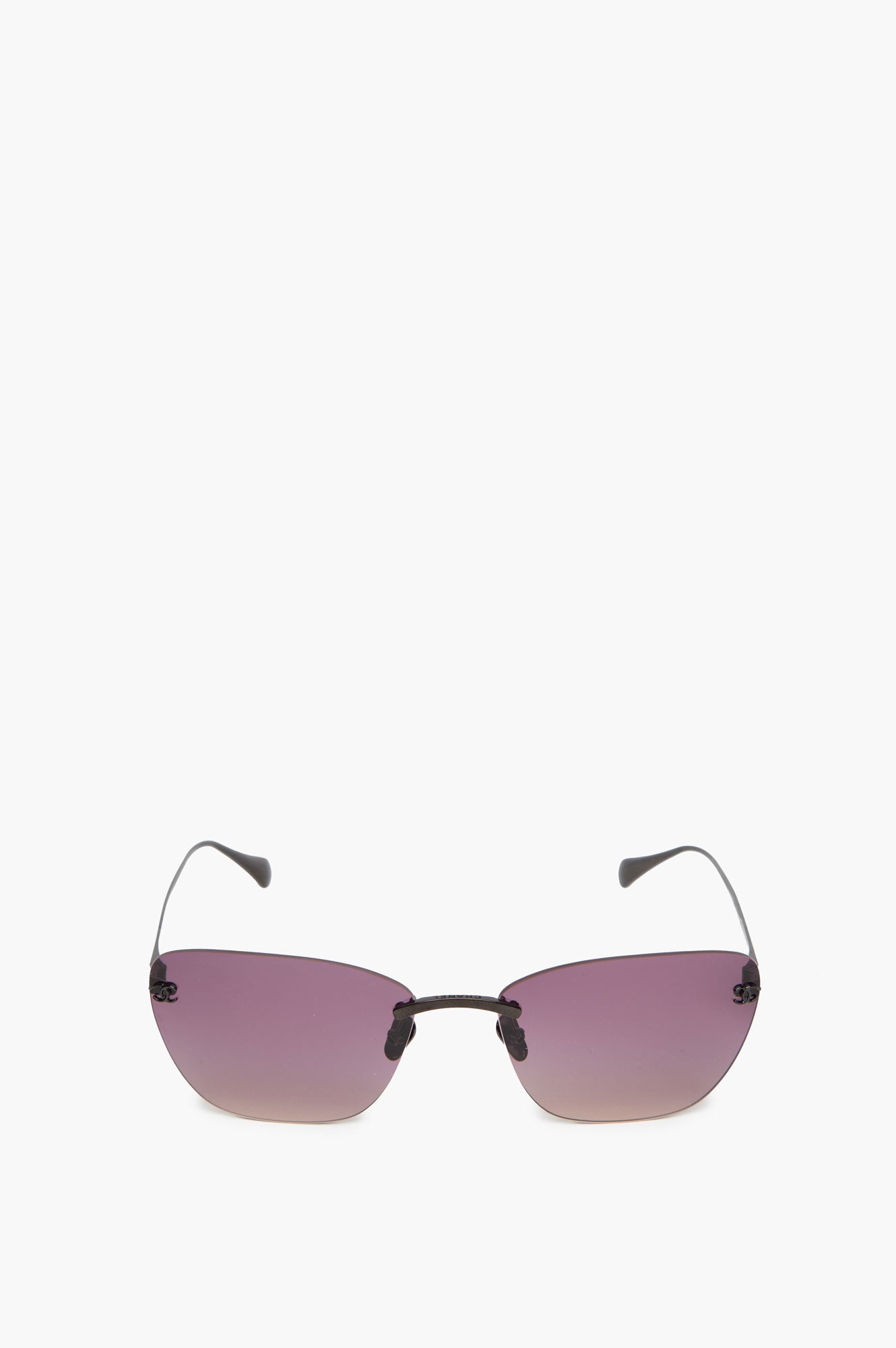 Chanel Pink Lense Cat Eye Sunglasses