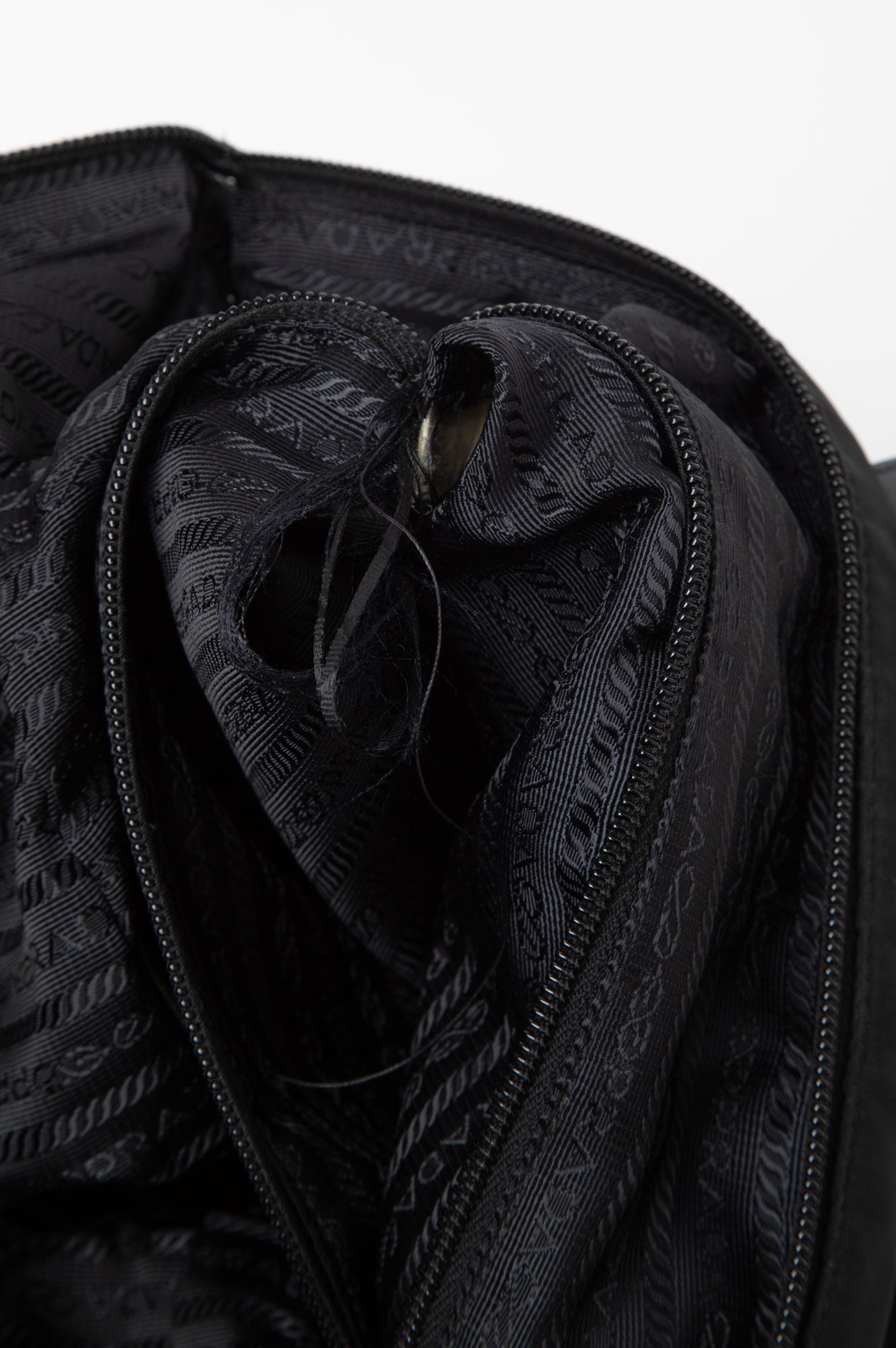Prada Black Nylon Tote Bag