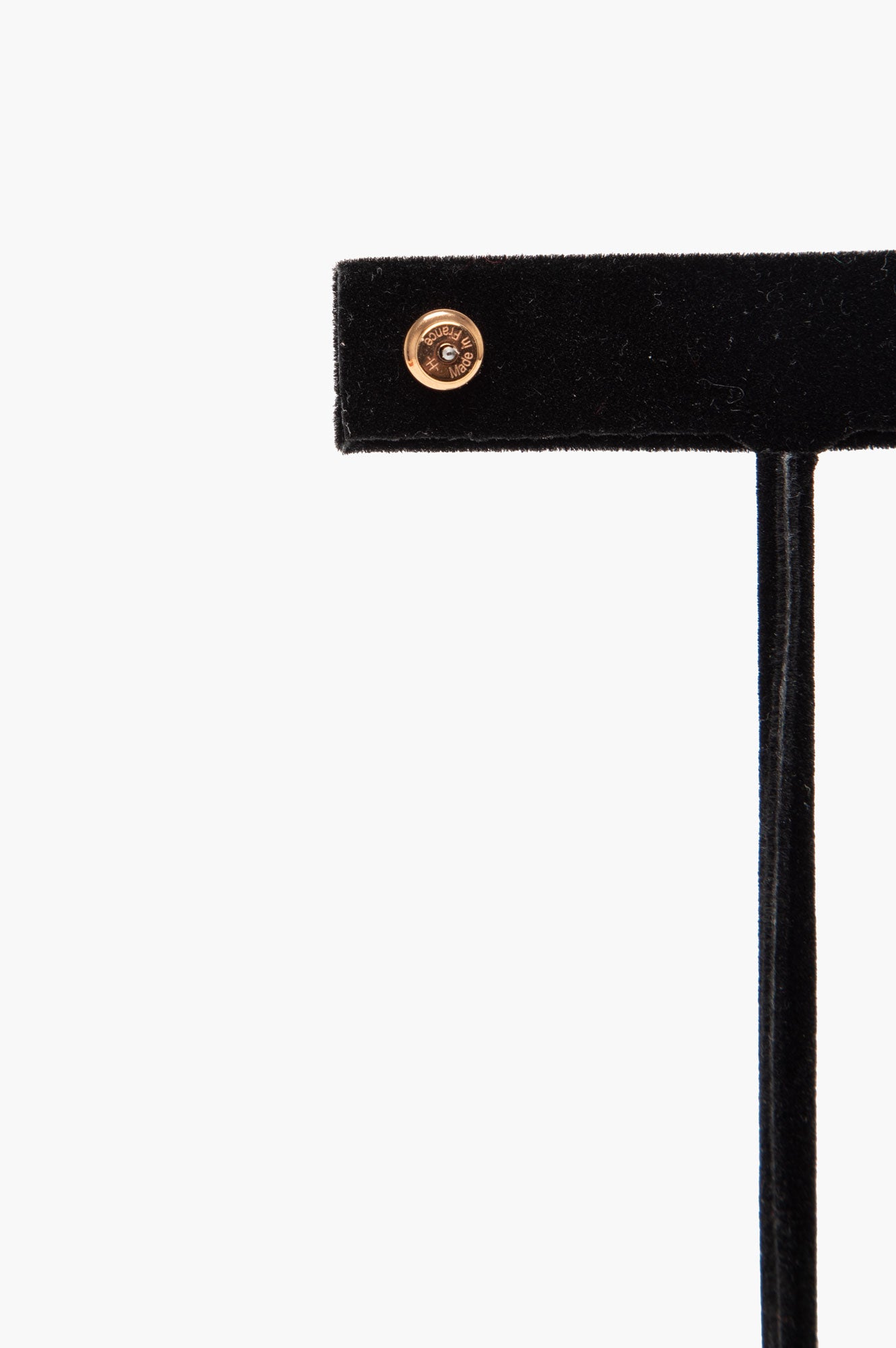 Hermès Rose Gold Plated New Gold Mini Pop H Earrings