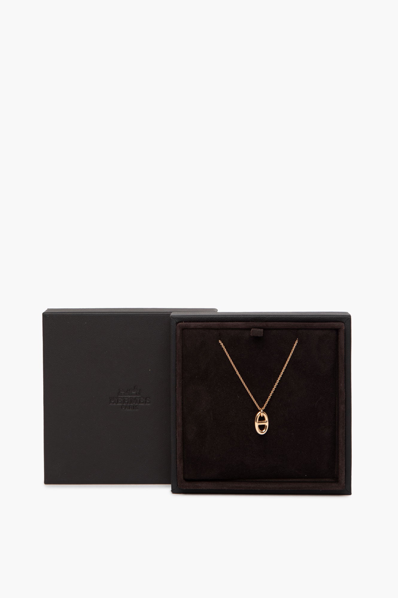 Hermès 18k Rose Gold Farandole Pendant Necklace, Small Model